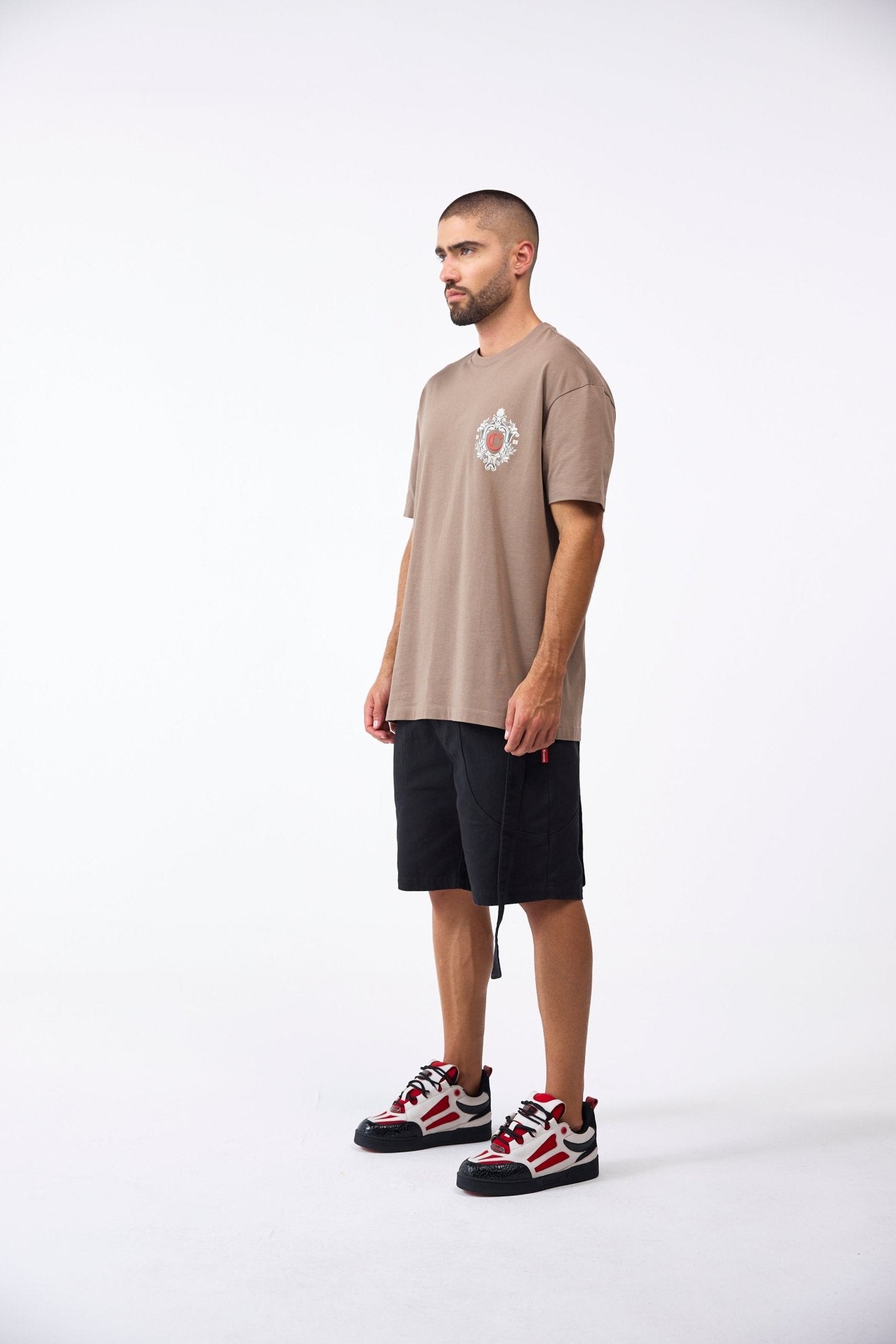 CAMISETA MASCULINO EUFORIA TAUPE CLEMONT - CLEMONT.CO S.A.S.