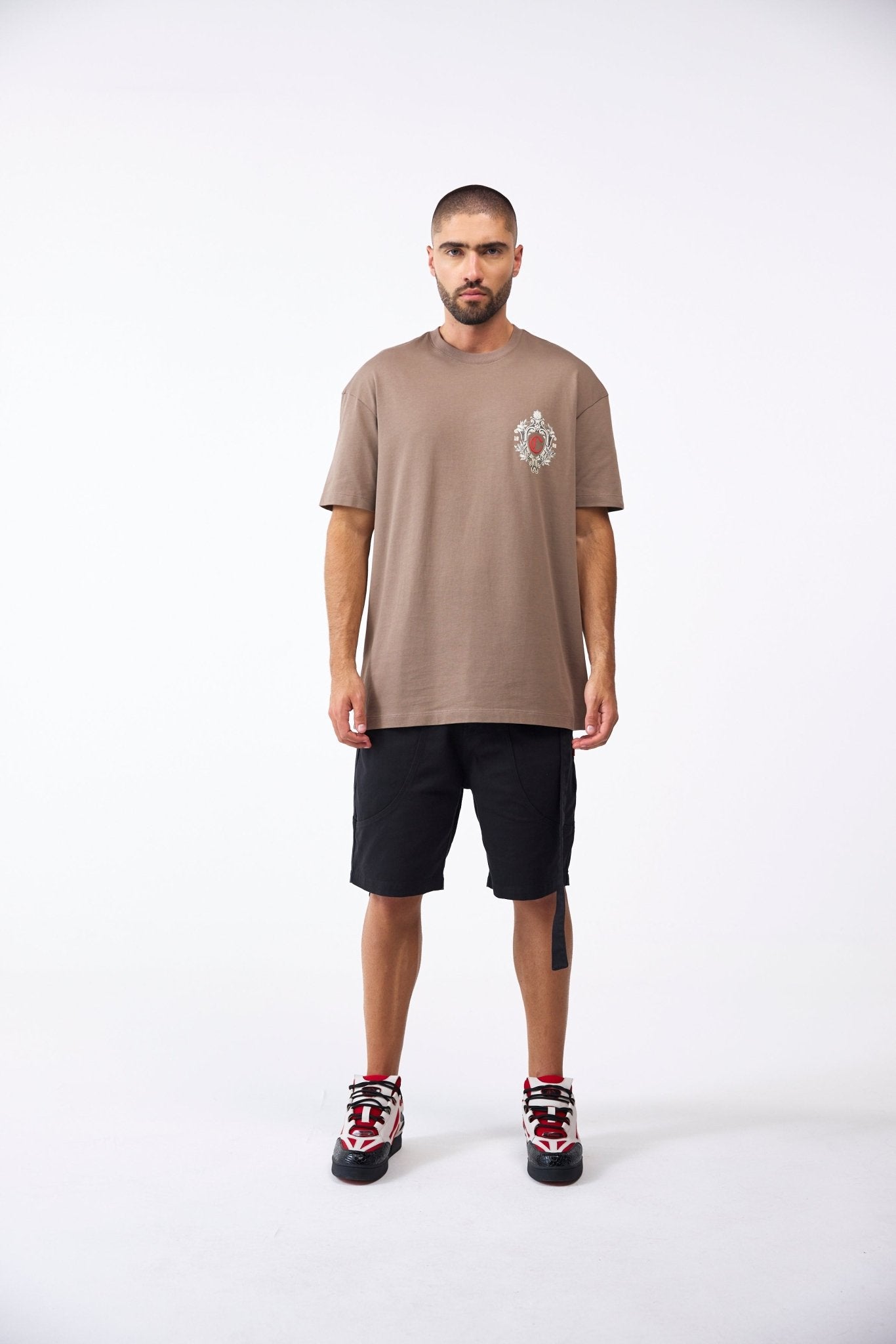 CAMISETA MASCULINO EUFORIA TAUPE CLEMONT - CLEMONT.CO S.A.S.