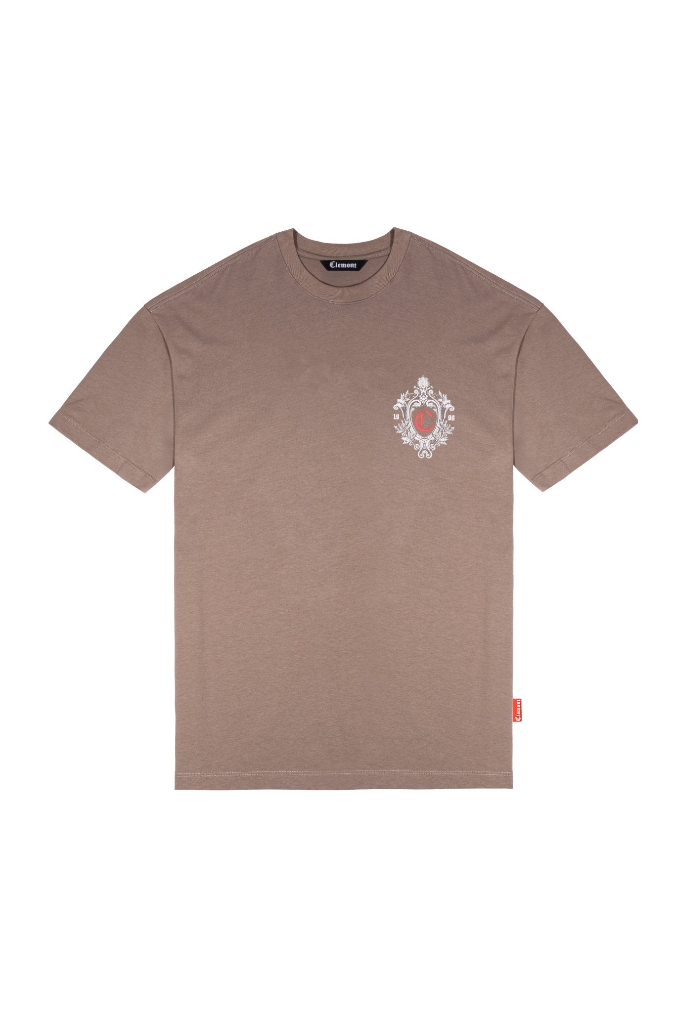 CAMISETA MASCULINO EUFORIA TAUPE CLEMONT - CLEMONT.CO S.A.S.