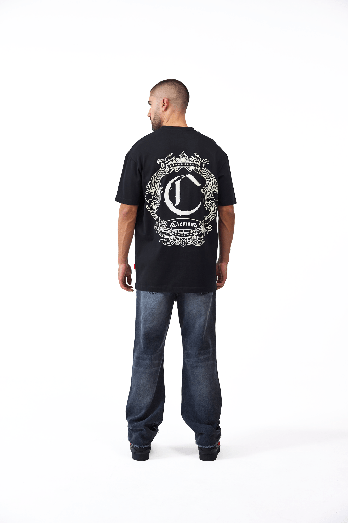 CAMISETA MASCULINO GIOIOSO NEGRO CLEMONT - CLEMONT.CO S.A.S.