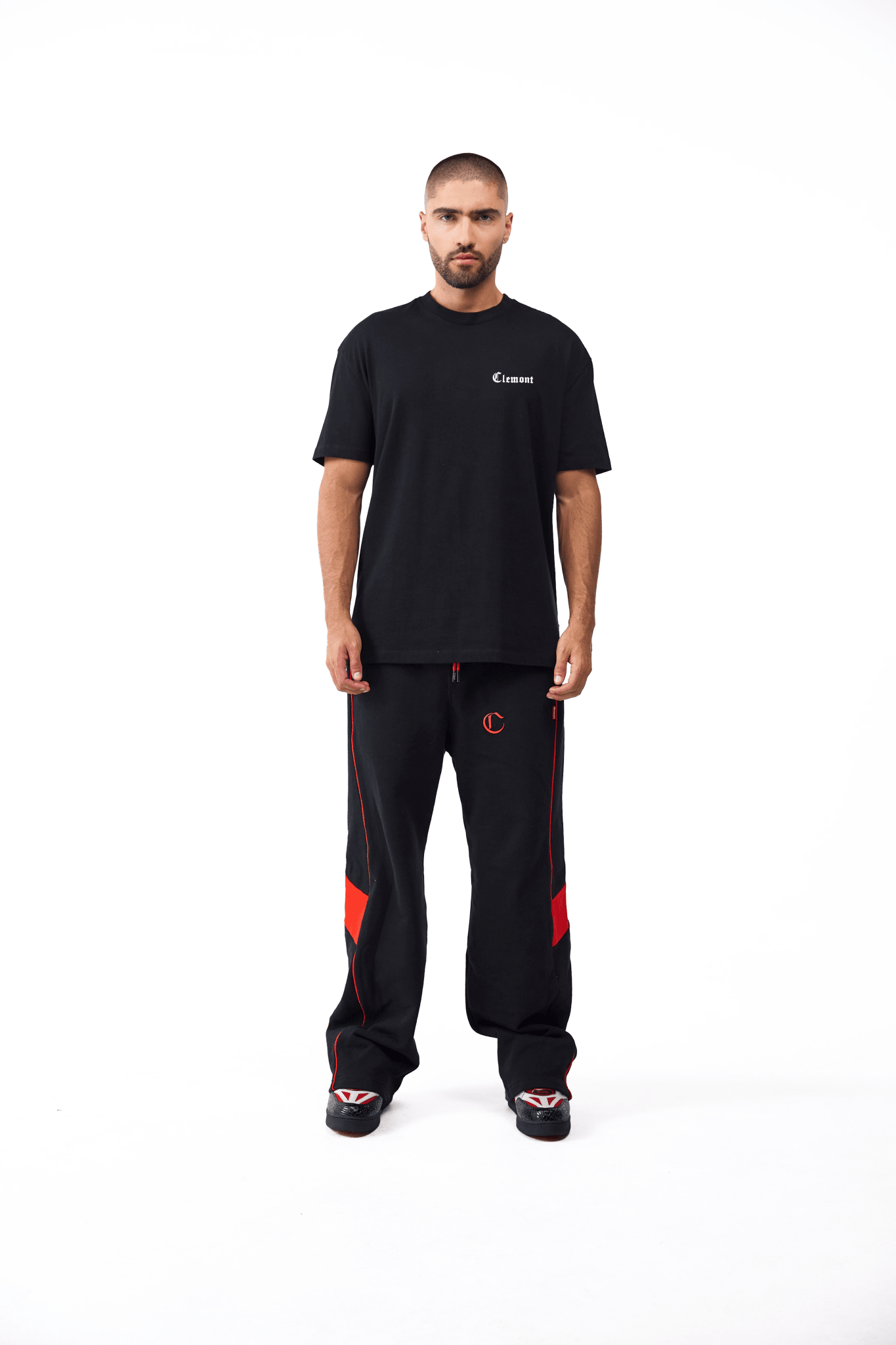 CAMISETA MASCULINO GRAFFIO NEGRO CLEMONT - CLEMONT.CO S.A.S.