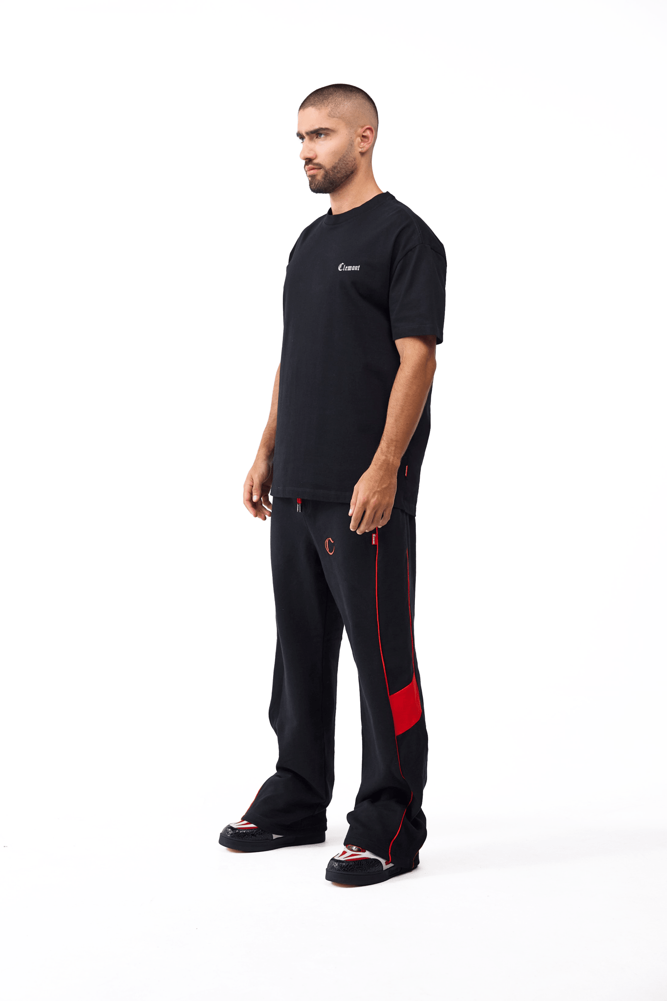 CAMISETA MASCULINO GRAFFIO NEGRO CLEMONT - CLEMONT.CO S.A.S.