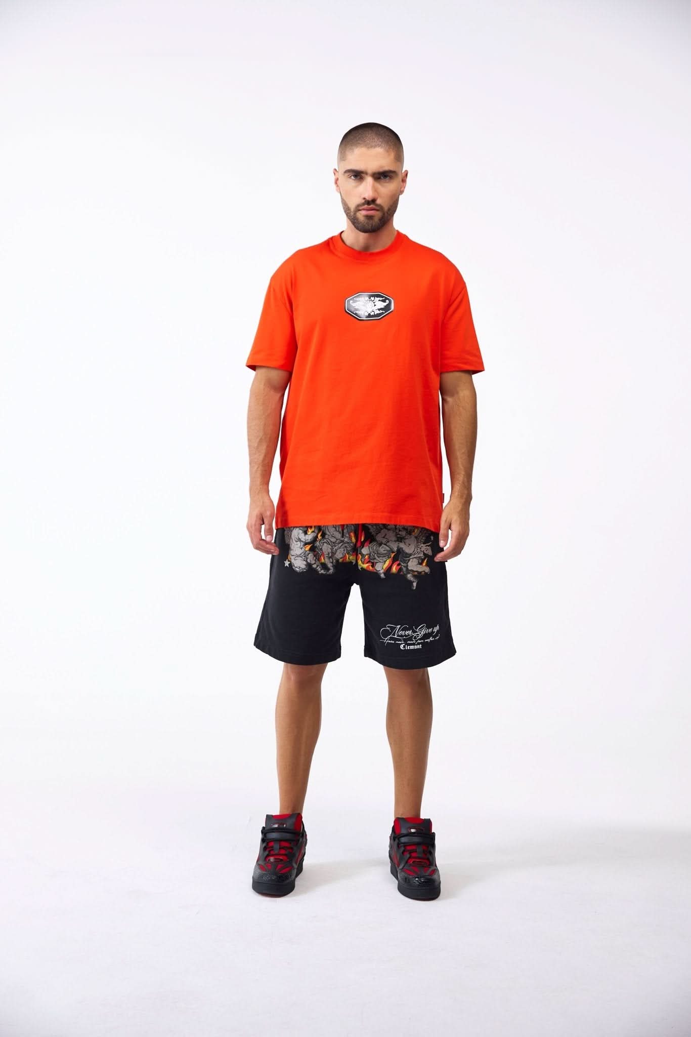 CAMISETA MASCULINO GRAFFIO ROJO CLEMONT - Clemont Oficial