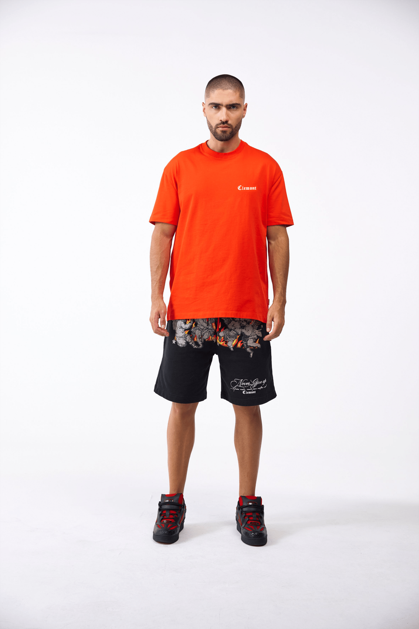 CAMISETA MASCULINO GRAFFIO ROJO CLEMONT - CLEMONT.CO S.A.S.