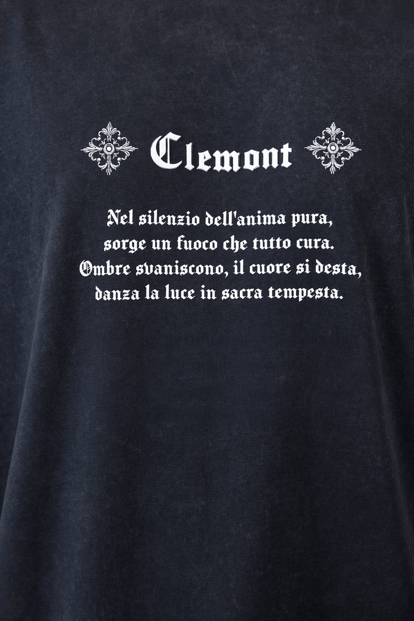 CAMISETA MASCULINO INQUIETANTE NEGRO CLEMONT - CLEMONT.CO S.A.S.