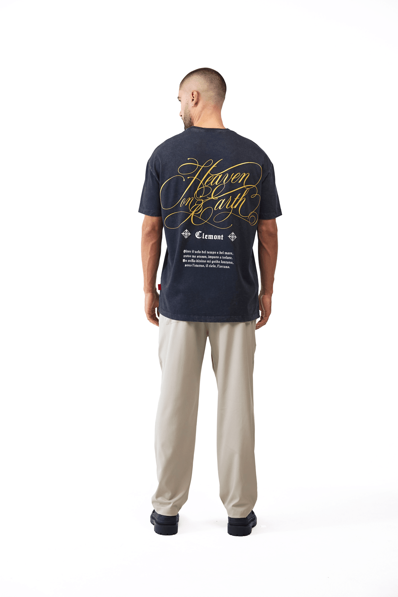 CAMISETA MASCULINO INQUIETANTE NEGRO CLEMONT - CLEMONT.CO S.A.S.