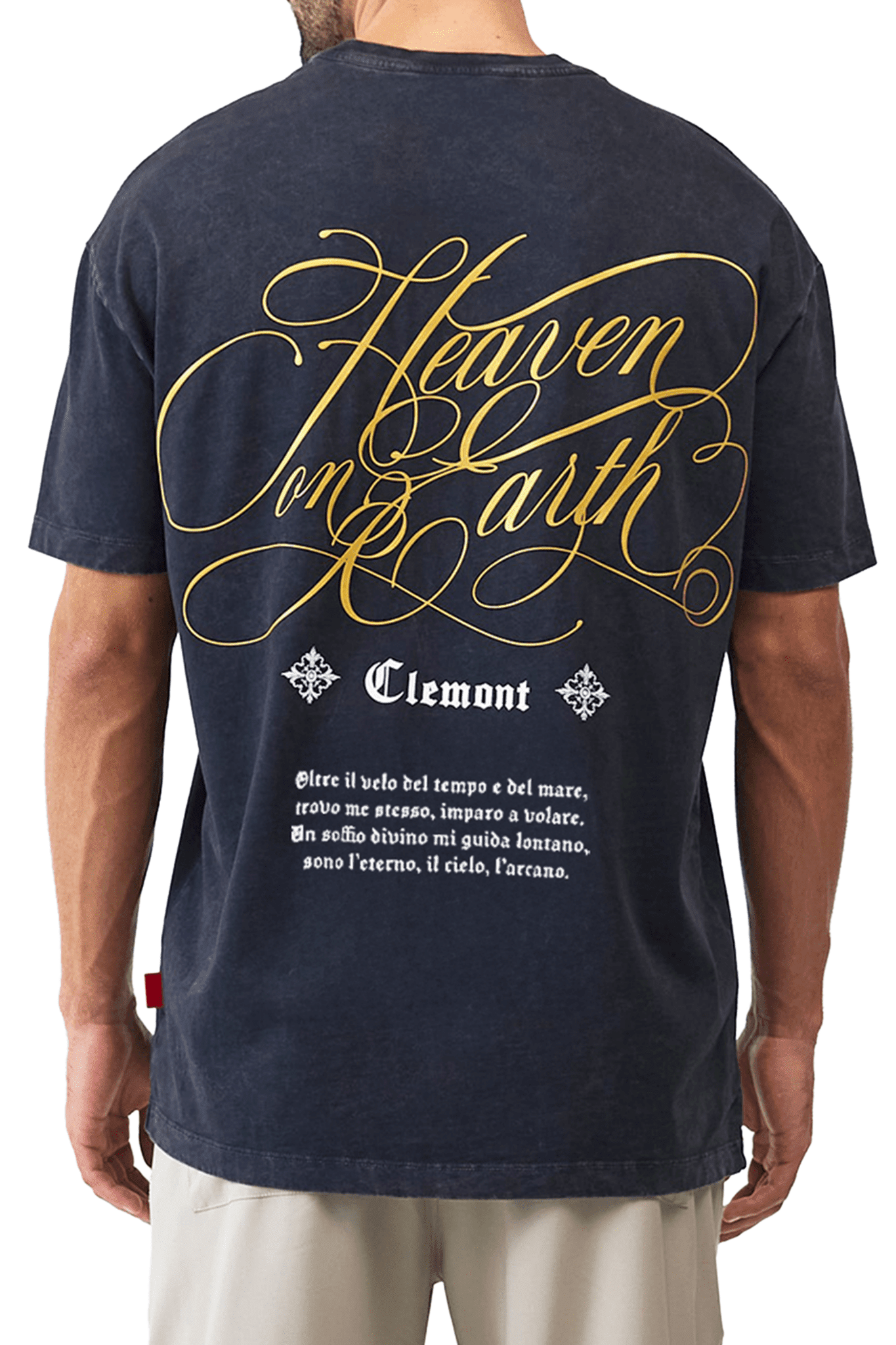 CAMISETA MASCULINO INQUIETANTE NEGRO CLEMONT - CLEMONT.CO S.A.S.