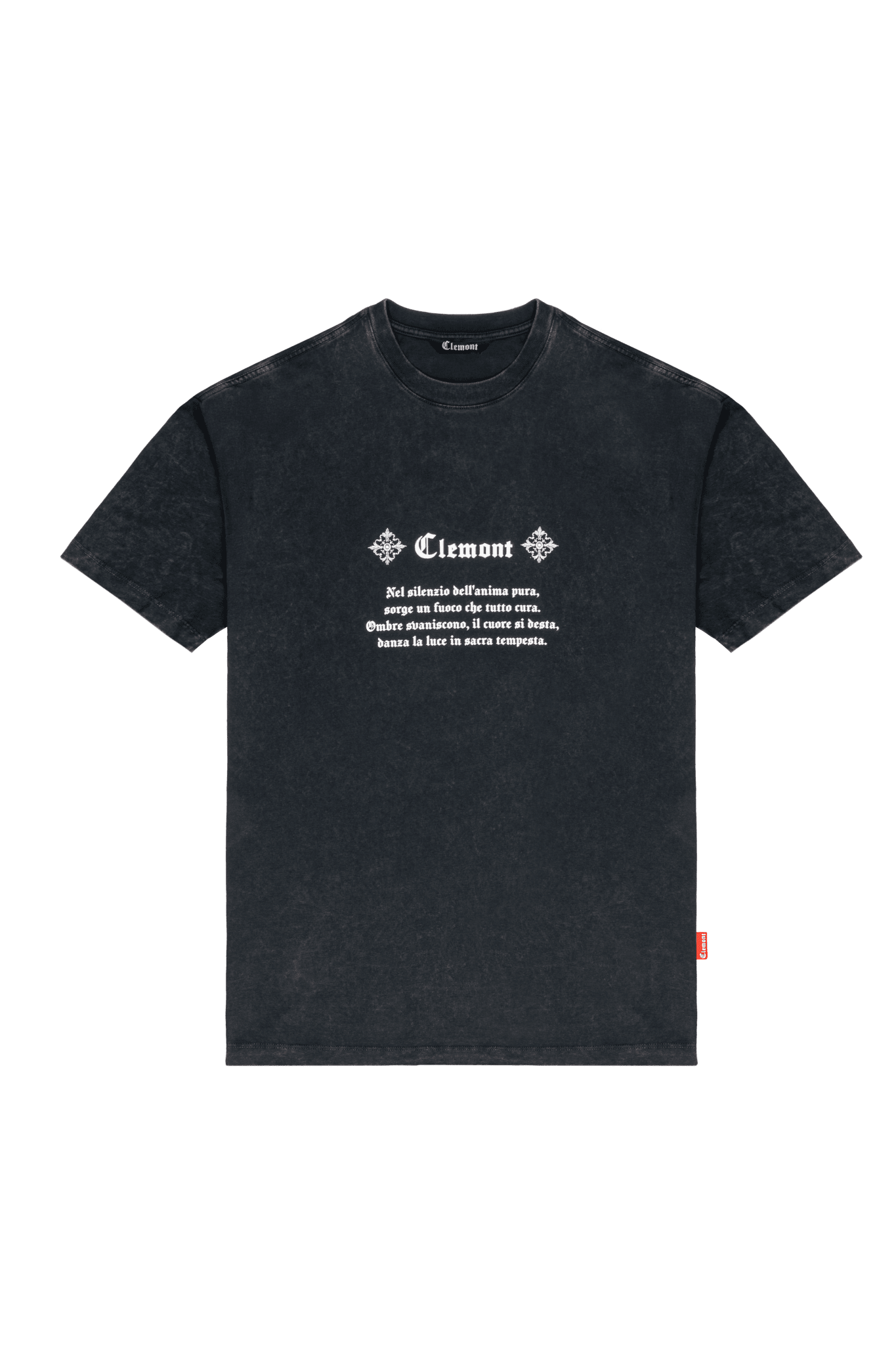 CAMISETA MASCULINO INQUIETANTE NEGRO CLEMONT - CLEMONT.CO S.A.S.