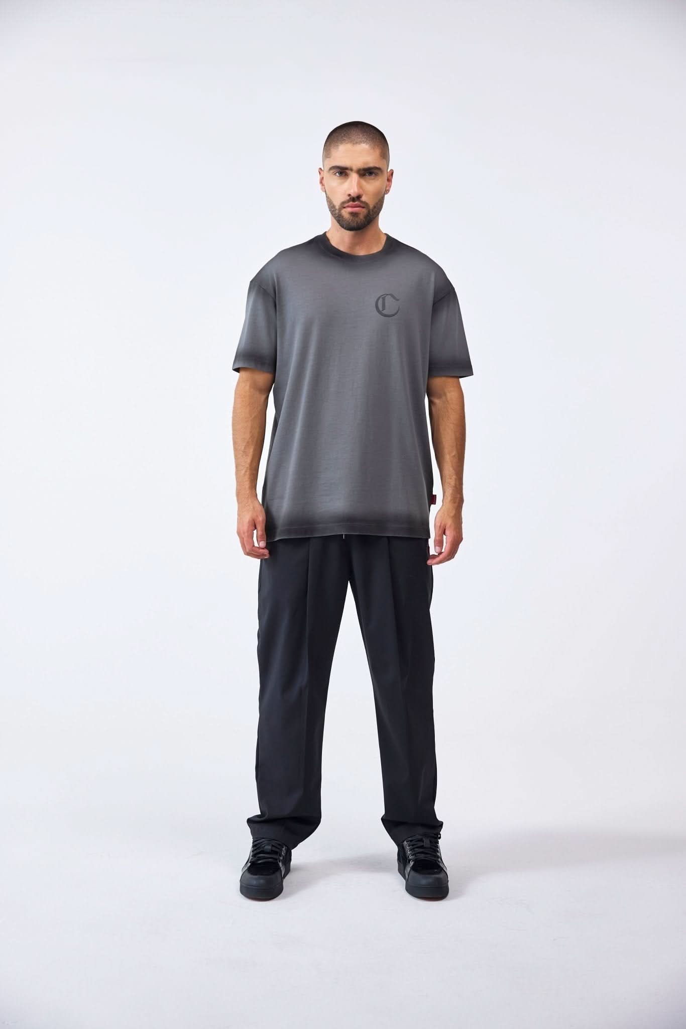 CAMISETA MASCULINO INTAGLIO GRIS OSCURO CLEMONT - CLEMONT.CO S.A.S.