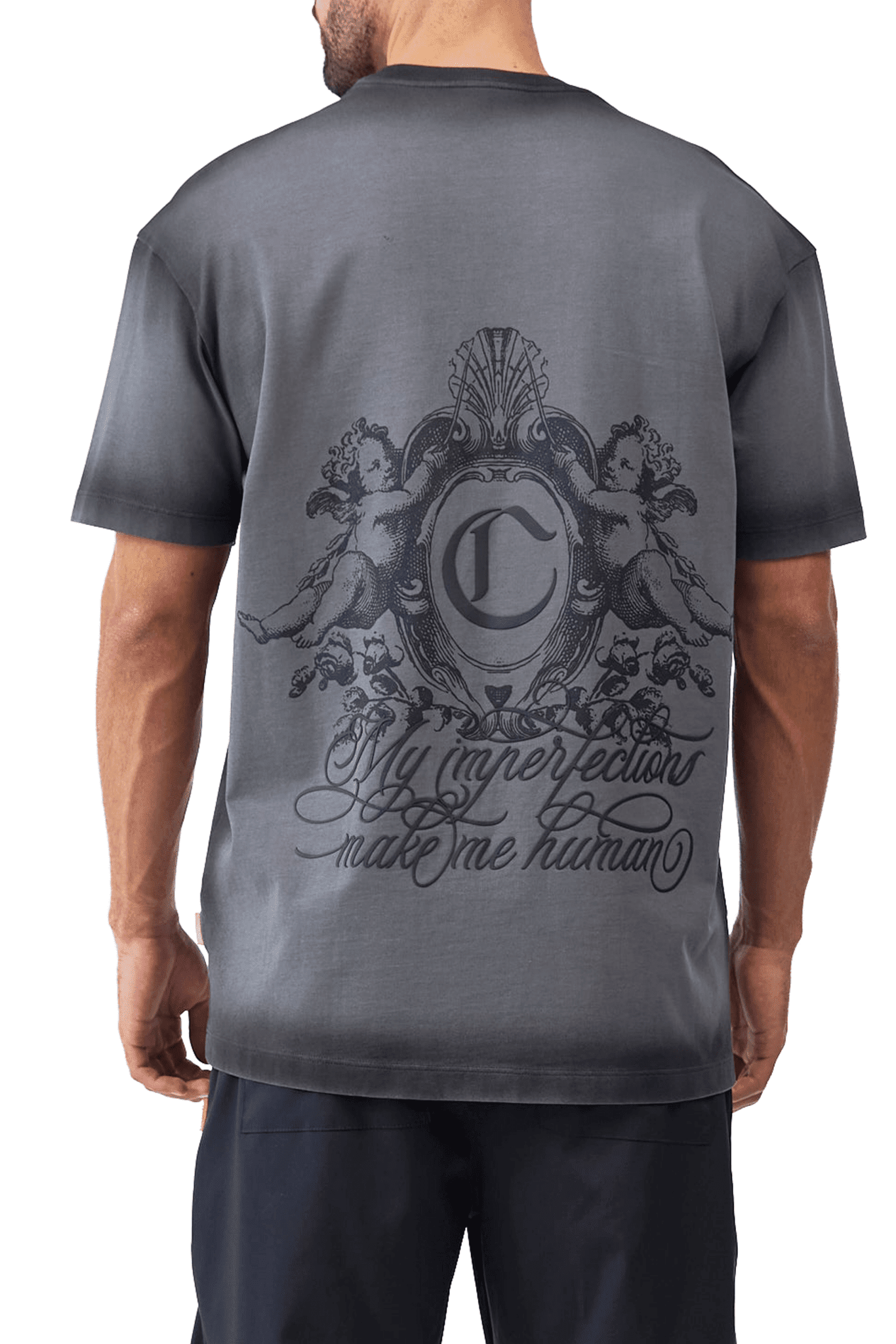 CAMISETA MASCULINO INTAGLIO GRIS OSCURO CLEMONT - CLEMONT.CO S.A.S.