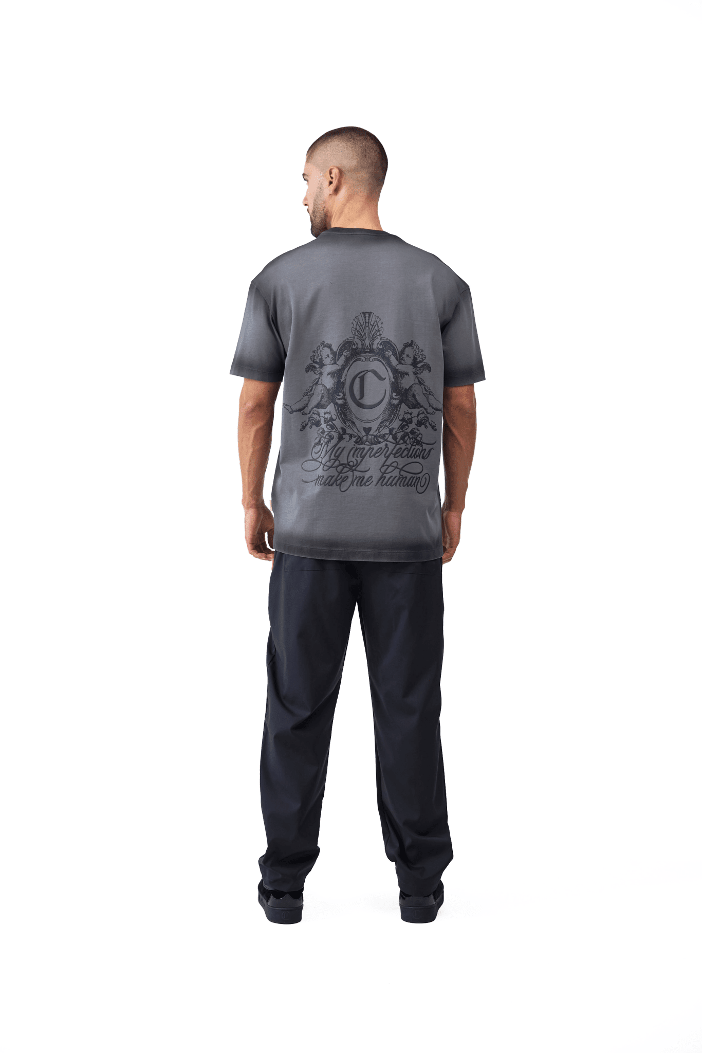 CAMISETA MASCULINO INTAGLIO GRIS OSCURO CLEMONT - CLEMONT.CO S.A.S.