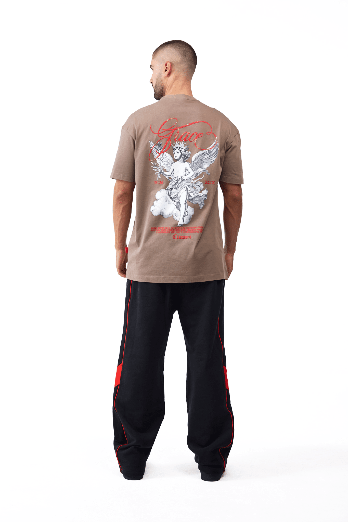 CAMISETA MASCULINO LIBERTÁ TAUPE CLEMONT - CLEMONT.CO S.A.S.