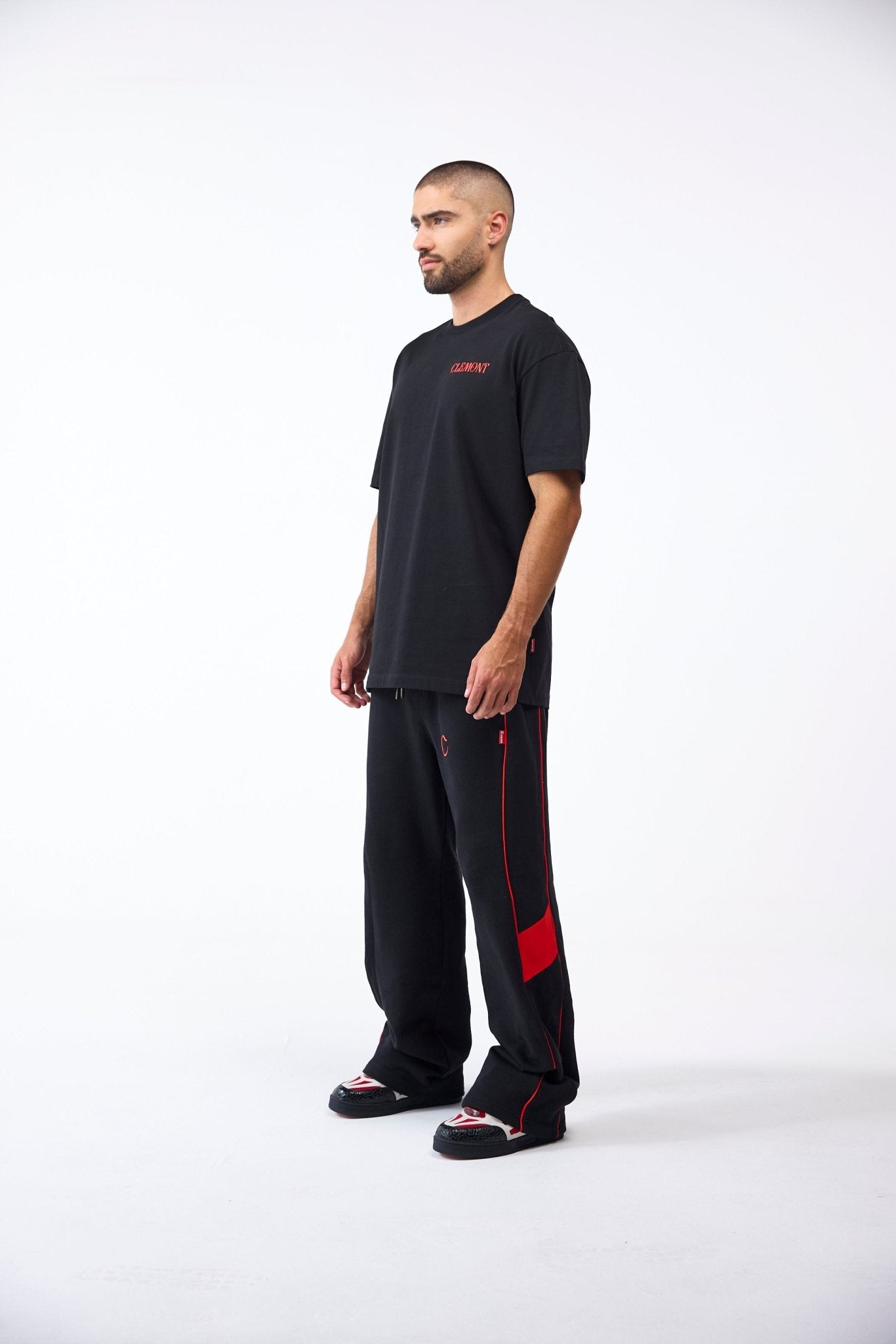 CAMISETA MASCULINO OMISSIONE NEGRO CLEMONT - CLEMONT.CO S.A.S.