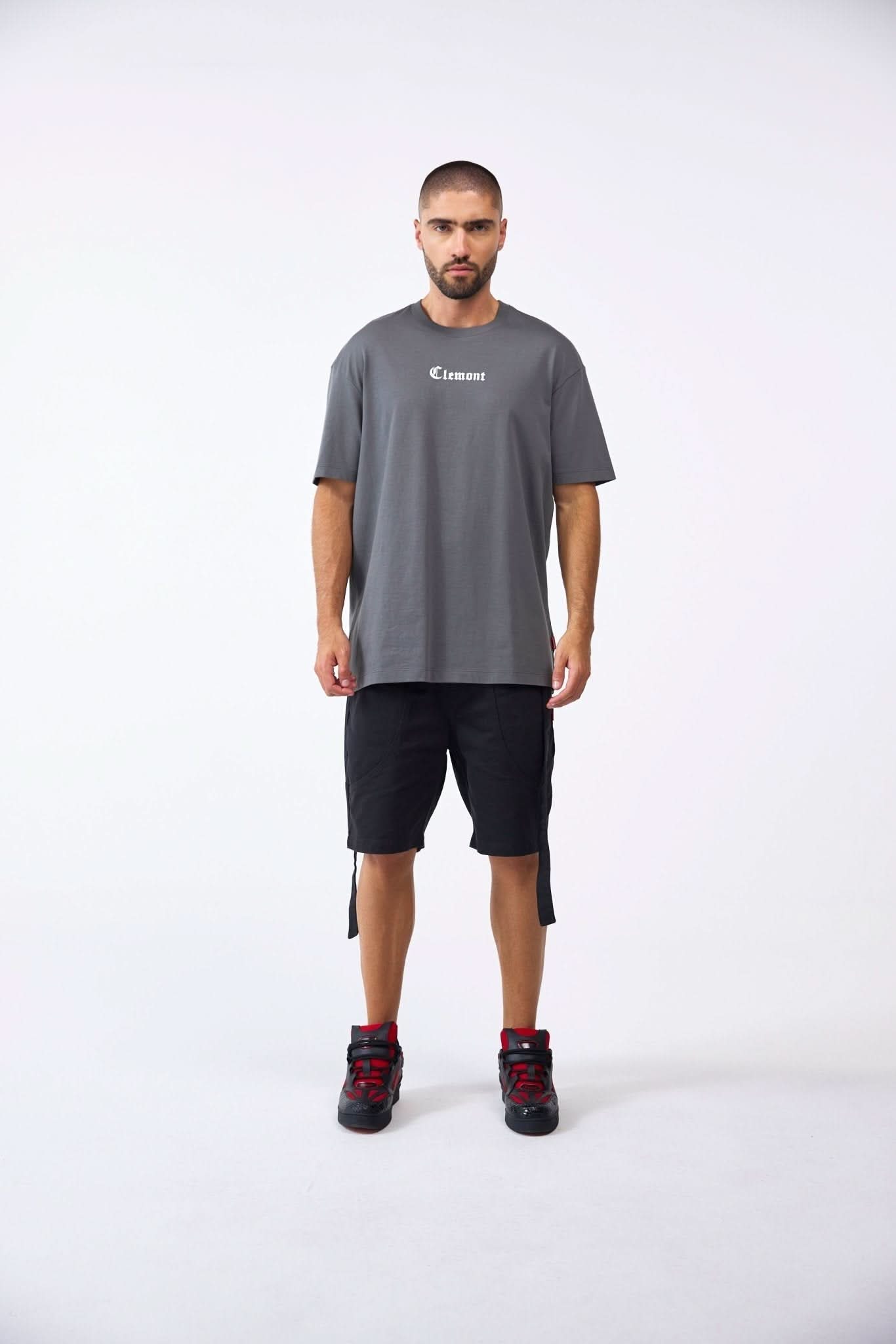 CAMISETA MASCULINO PALADINO GRIS OSCURO CLEMONT - CLEMONT.CO S.A.S.