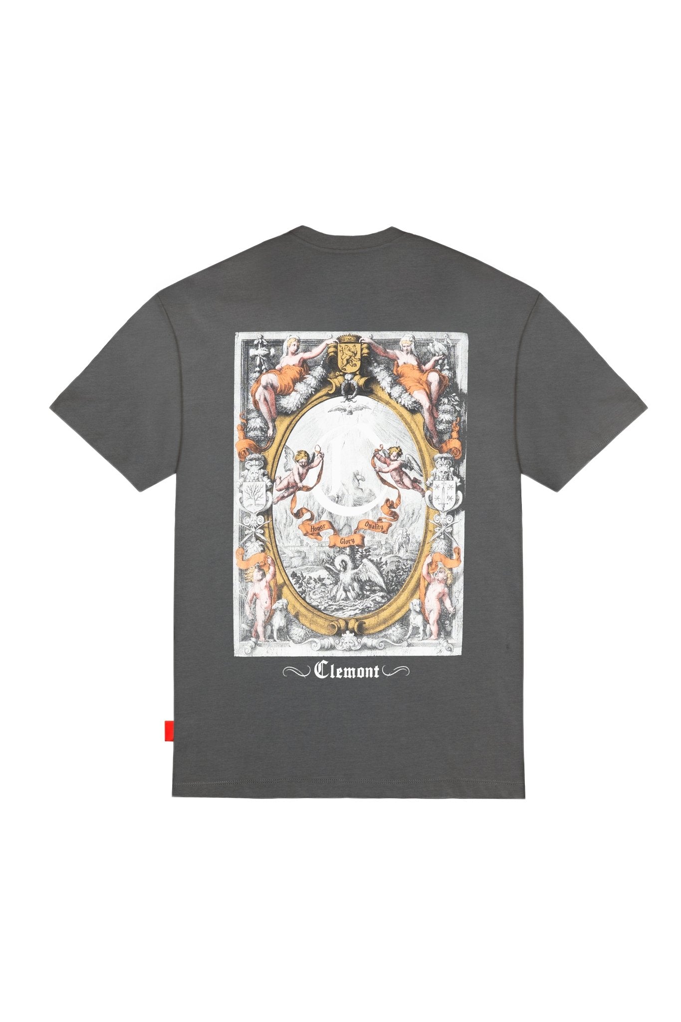 CAMISETA MASCULINO PALADINO GRIS OSCURO CLEMONT - CLEMONT.CO S.A.S.