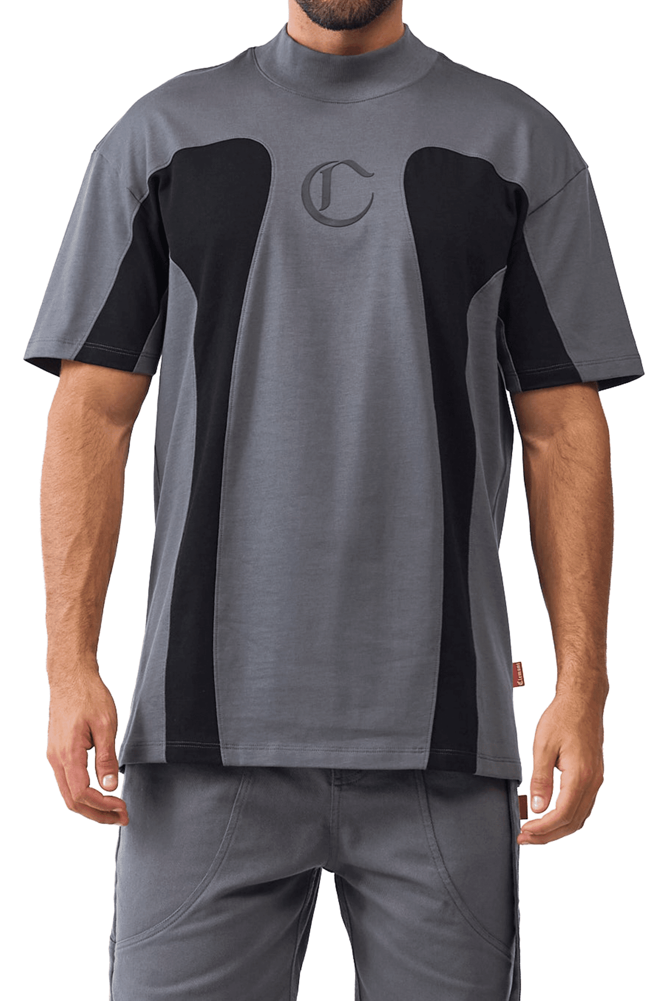 CAMISETA MASCULINO RAGNO GRIS/NEGRO CLEMONT - CLEMONT.CO S.A.S.