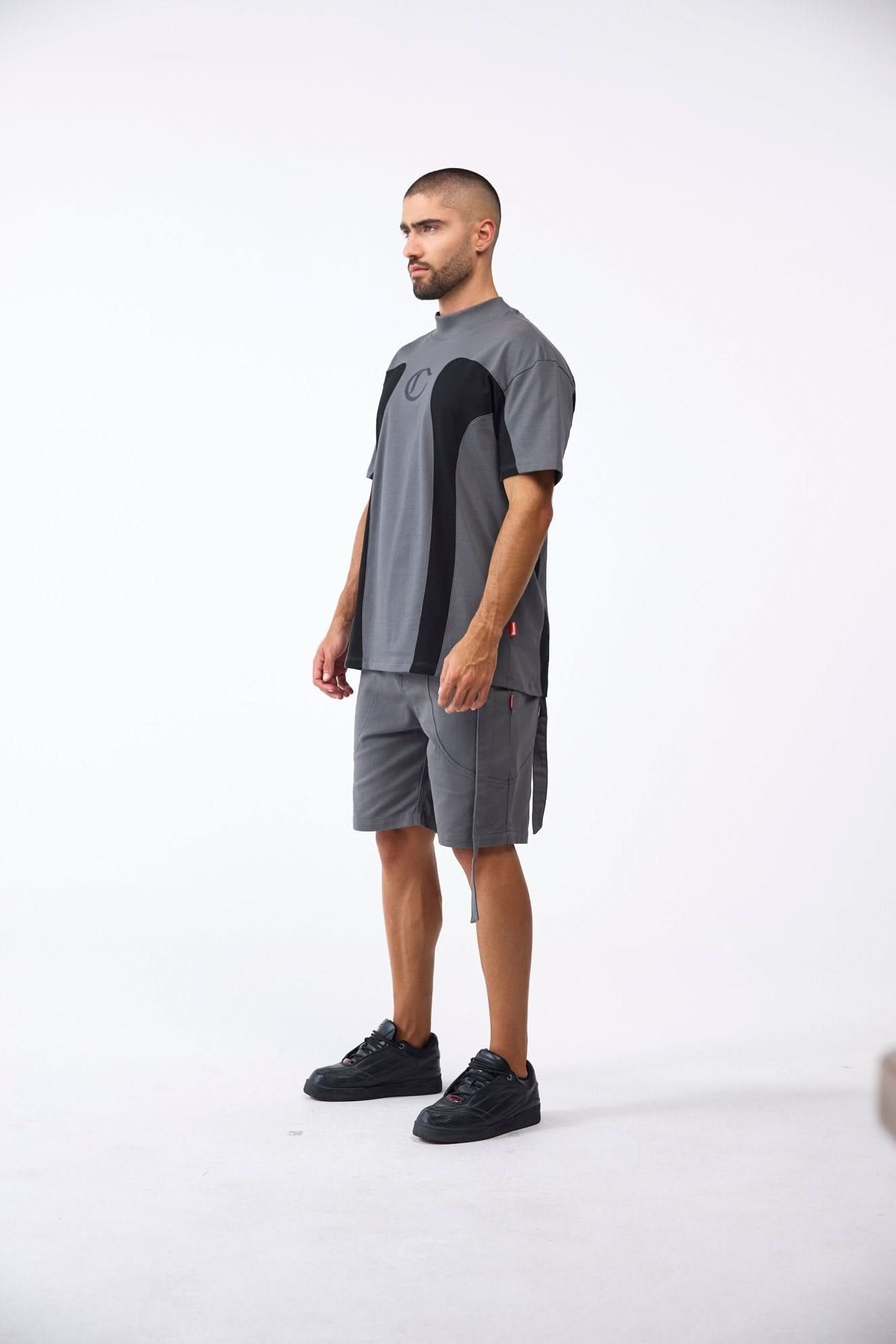 CAMISETA MASCULINO RAGNO GRIS/NEGRO CLEMONT - CLEMONT.CO S.A.S.