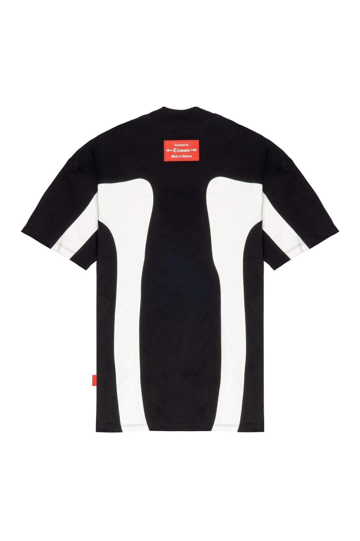 CAMISETA MASCULINO RAGNO NEGRO/CREMA CLEMONT - CLEMONT.CO S.A.S.