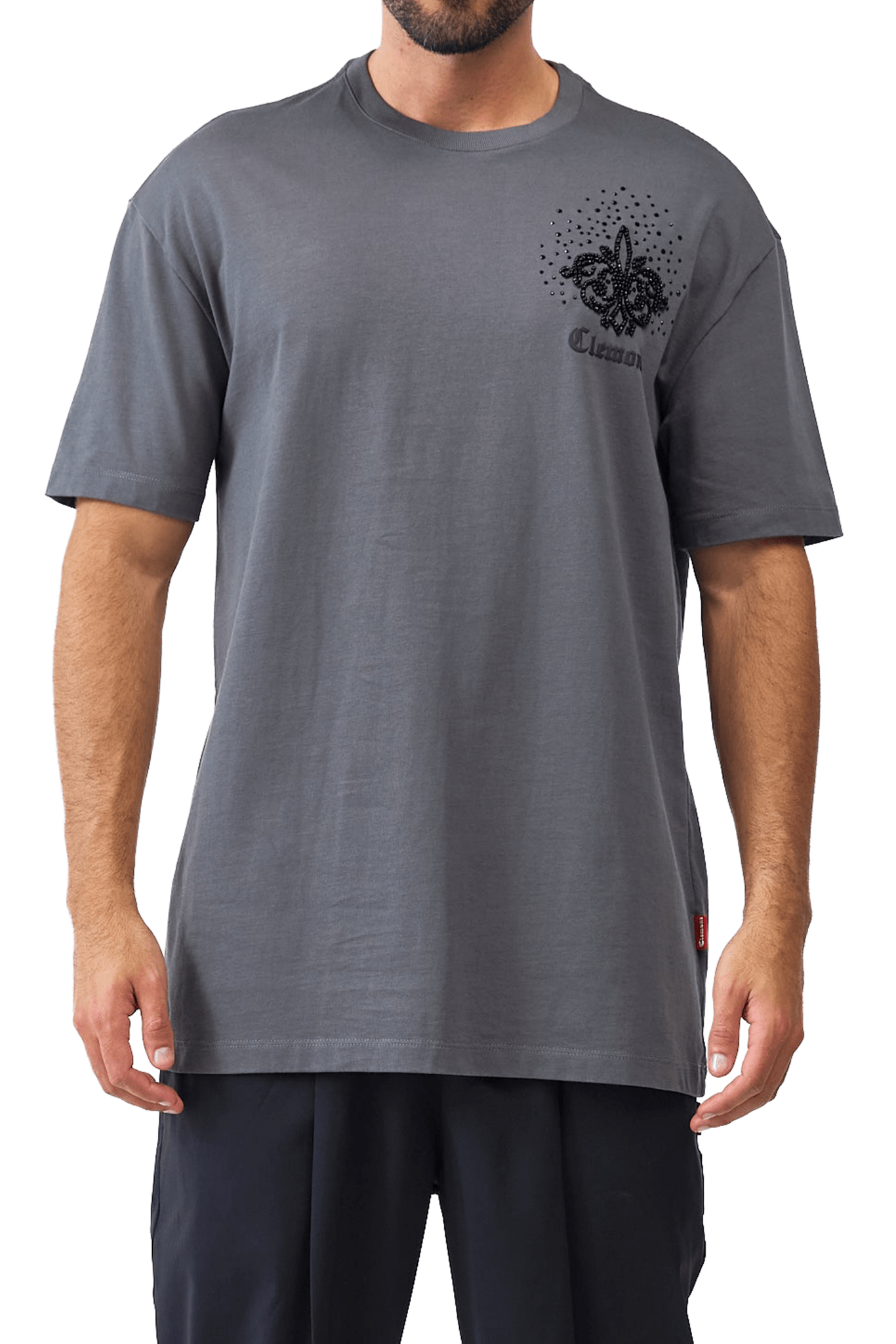 CAMISETA MASCULINO TELESMA GRIS OSCURO CLEMONT - CLEMONT.CO S.A.S.