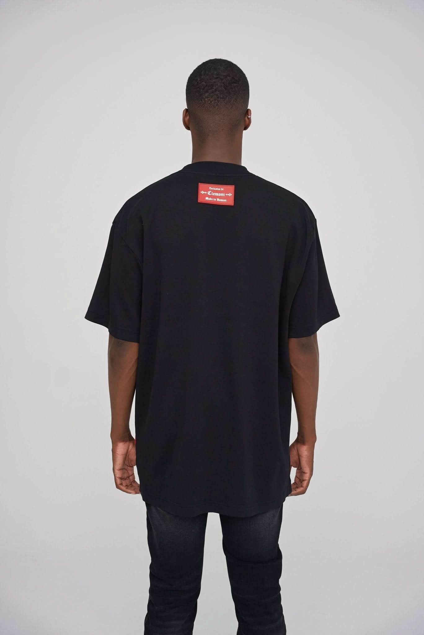 CAMISETA OVERSIZE INFERNO NEGRO CLEMONT - CLEMONT.CO S.A.S.