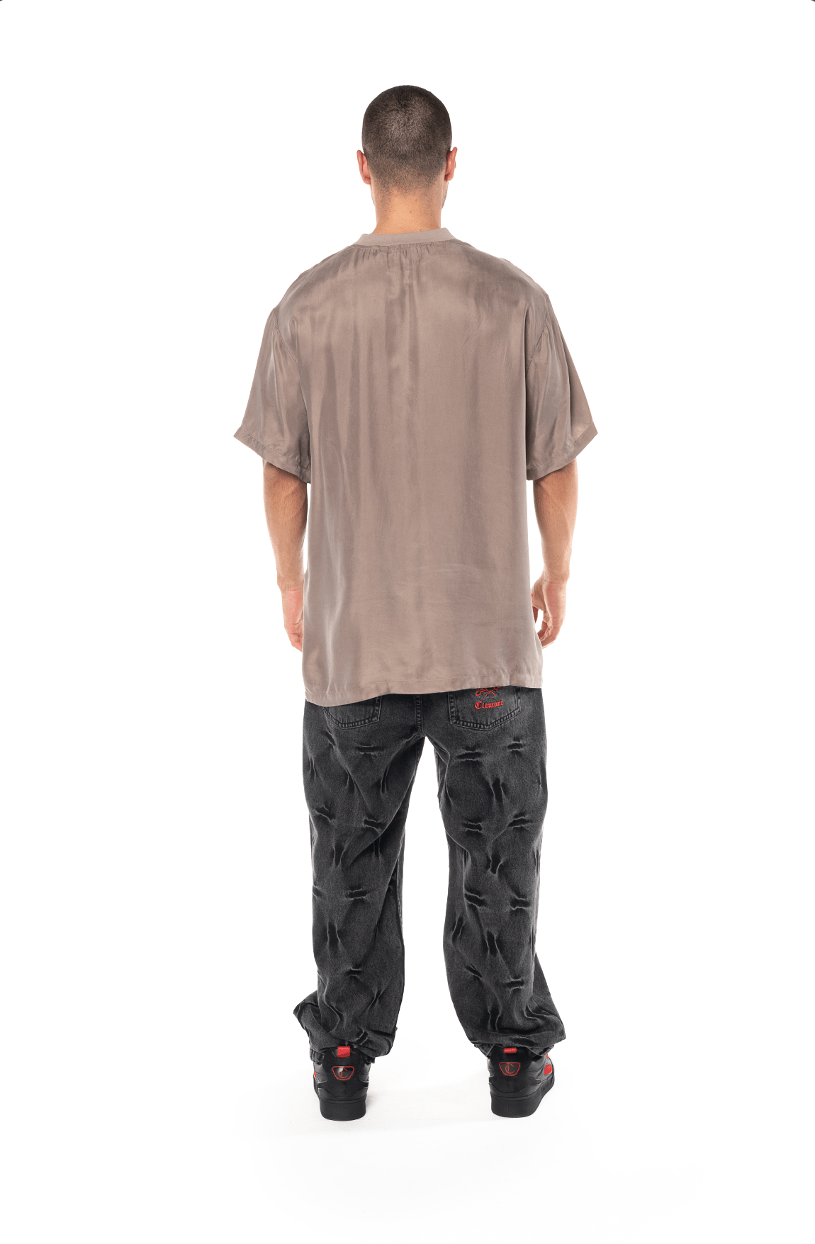 CAMISETA OVERSIZED ANGOSCIA NUDE MASCULINO CLEMONT - CLEMONT.CO S.A.S.