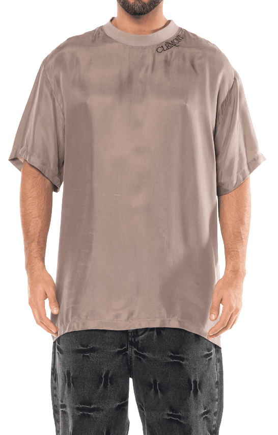 CAMISETA OVERSIZED ANGOSCIA NUDE MASCULINO CLEMONT - CLEMONT.CO S.A.S.