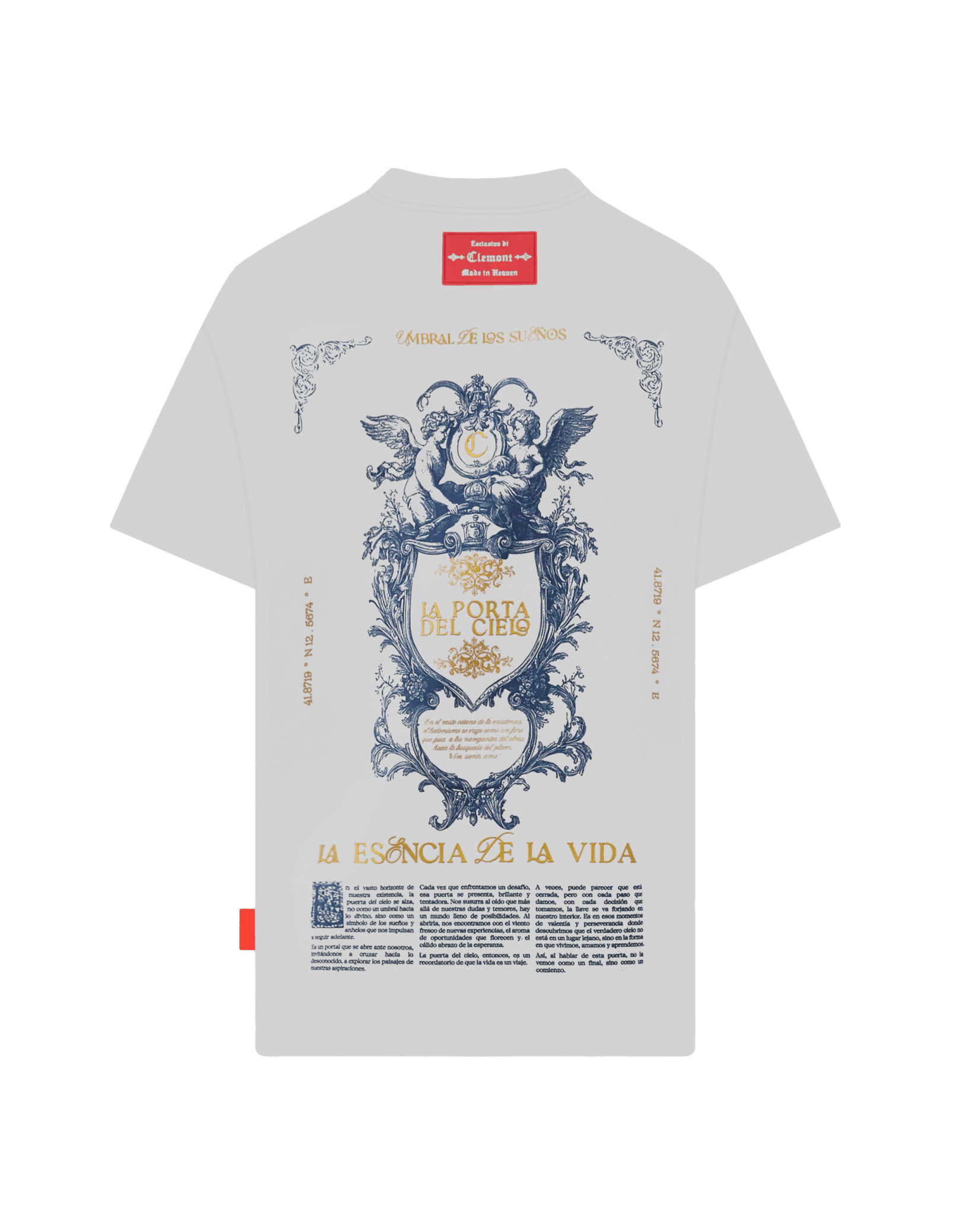 CAMISETA OVERSIZED ELEVARE GRIS CLEMONT - CLEMONT.CO S.A.S.