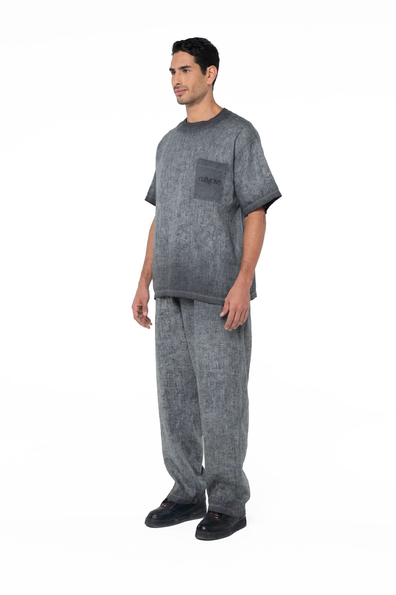 CAMISETA OVERSIZED MASCLINA PETRA NEGRO CLEMONT - Clemont Oficial