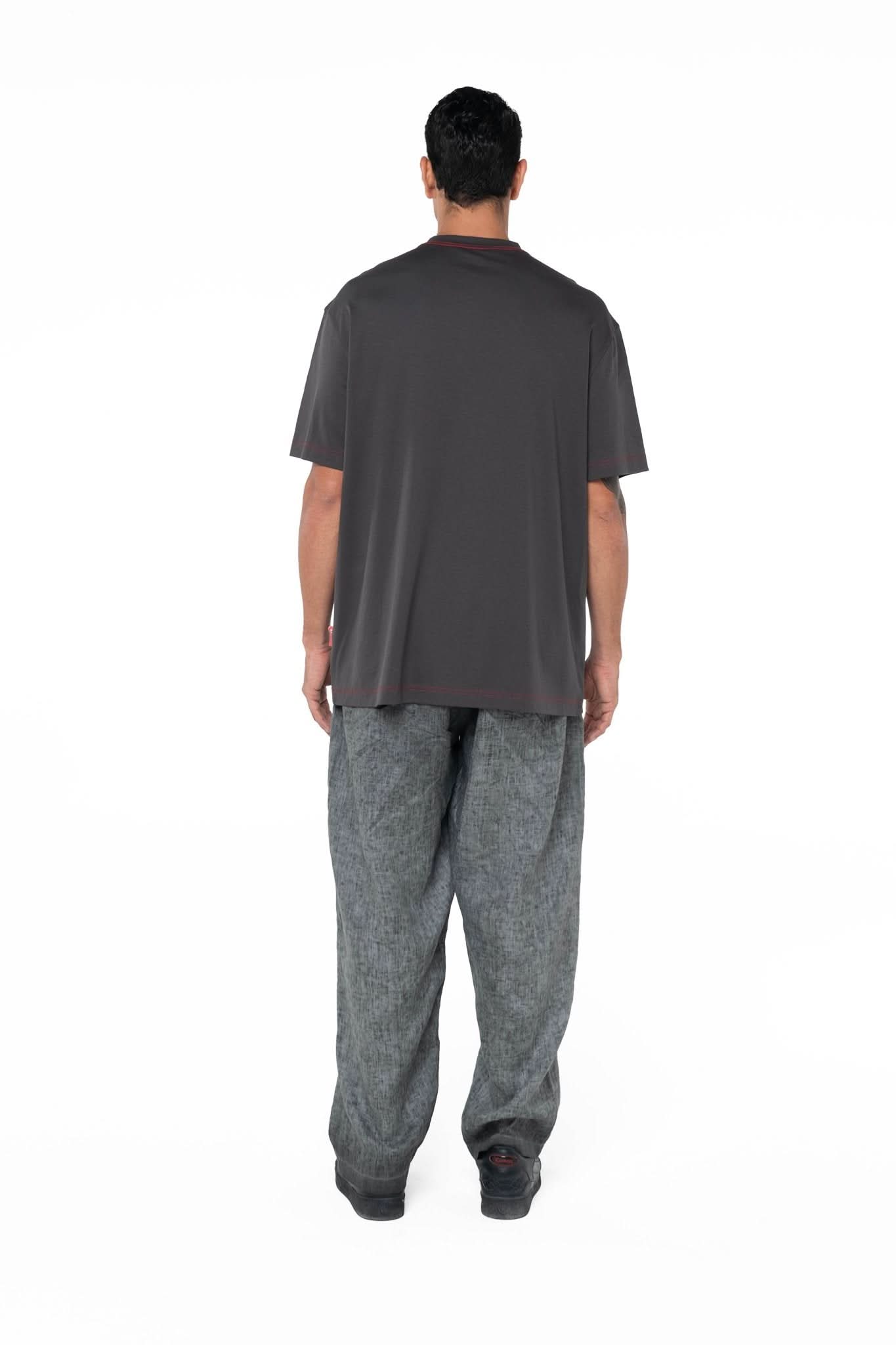 CAMISETA OVERSIZED MASCULINO ACCOGLIENZA GRIS CLEMONT - Clemont Oficial
