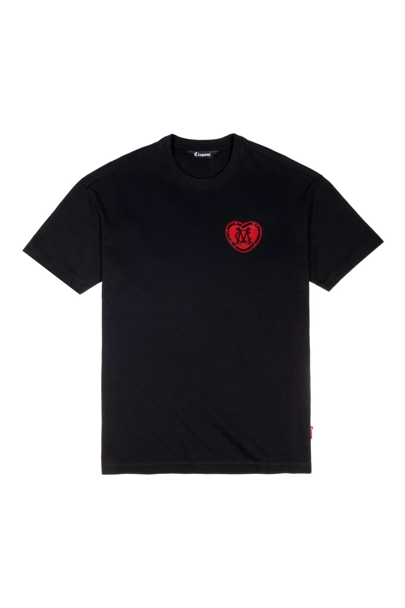 CAMISETA OVERSIZED MASCULINO ACCOGLIENZA NEGRO CLEMONT - Clemont Oficial
