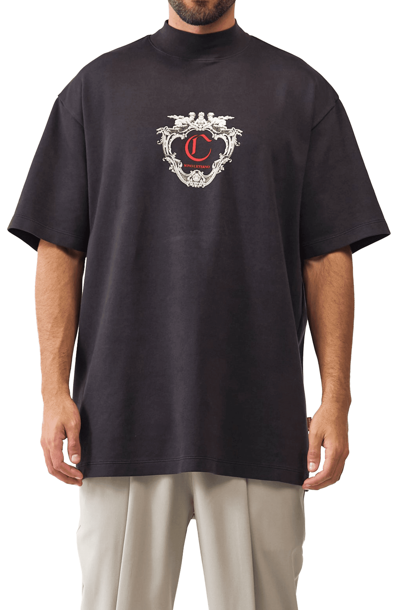 CAMISETA OVERSIZED MASCULINO MIRABILE MOCCA CLEMONT - CLEMONT.CO S.A.S.