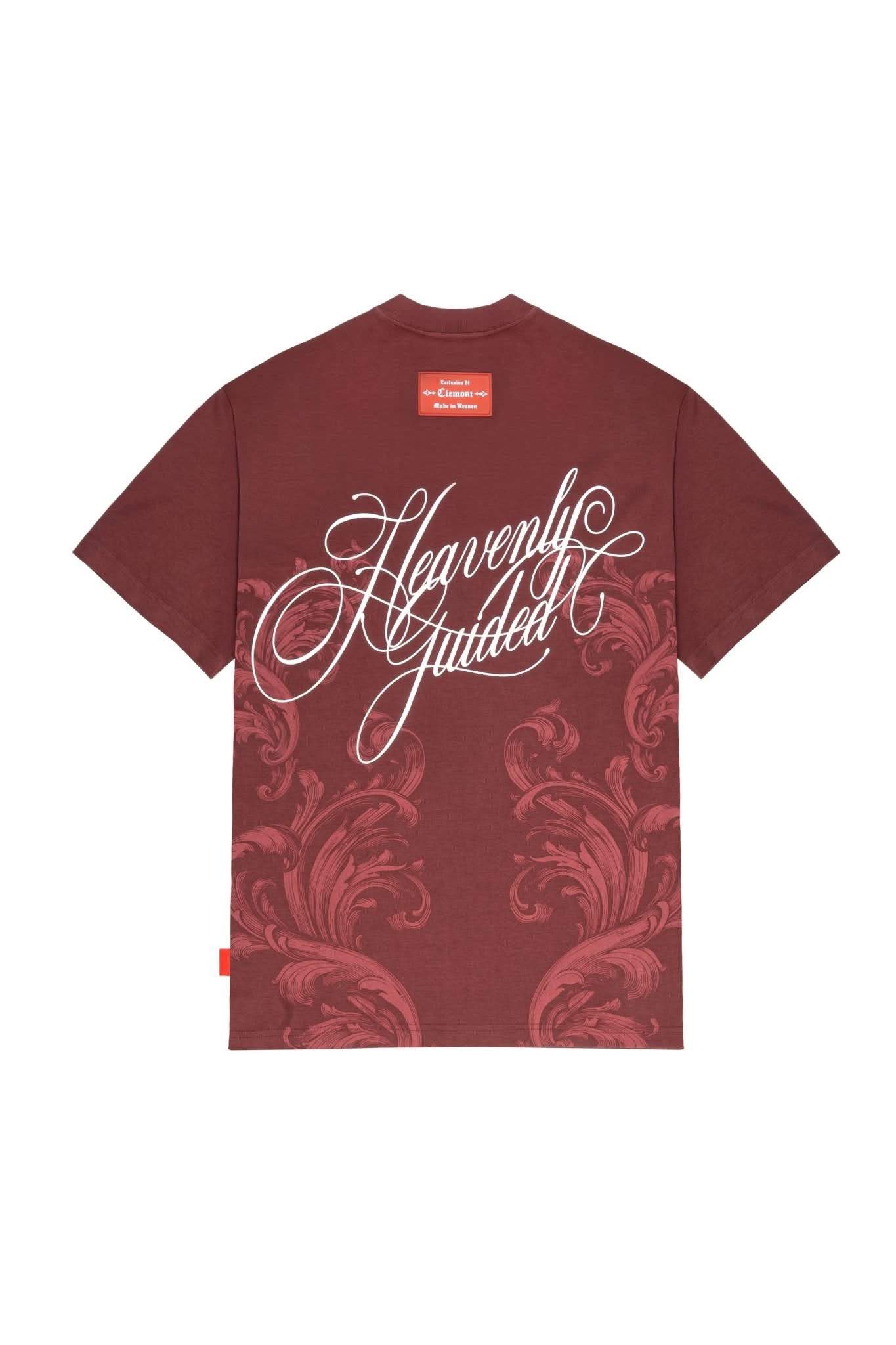 CAMISETA OVERSIZED MASCULINO NOCTURNA VINOTINTO CLEMONT - CLEMONT.CO S.A.S.