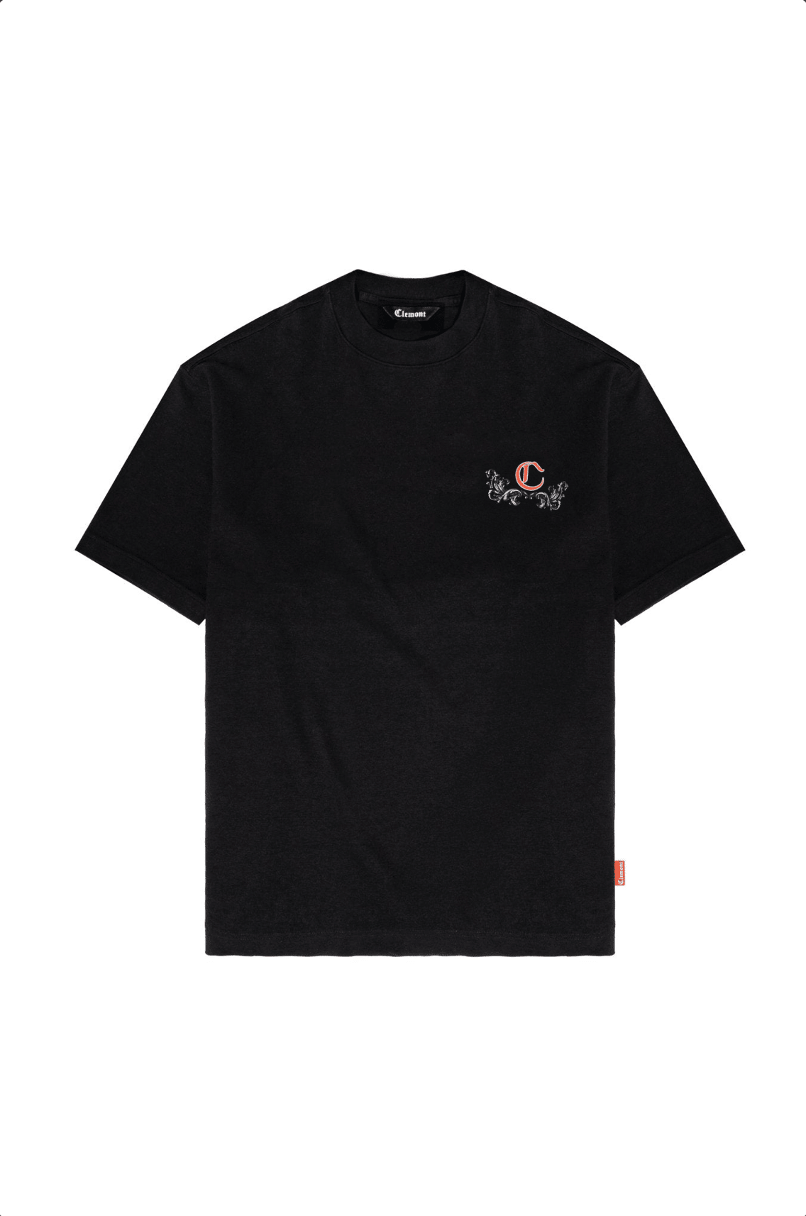 CAMISETA OVERSIZED MASCULINO PASSAGGIO NEGRO CLEMONT - Clemont Oficial