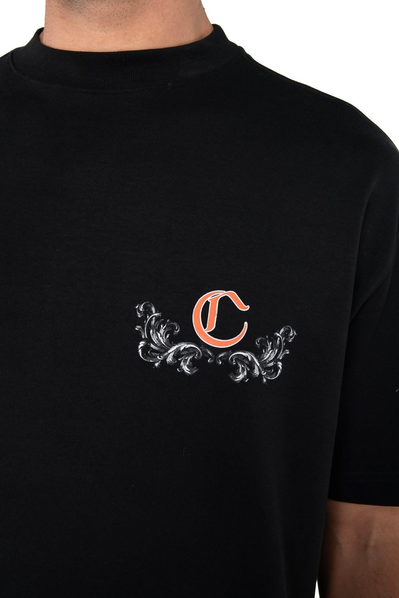CAMISETA OVERSIZED MASCULINO PASSAGGIO NEGRO CLEMONT - Clemont Oficial