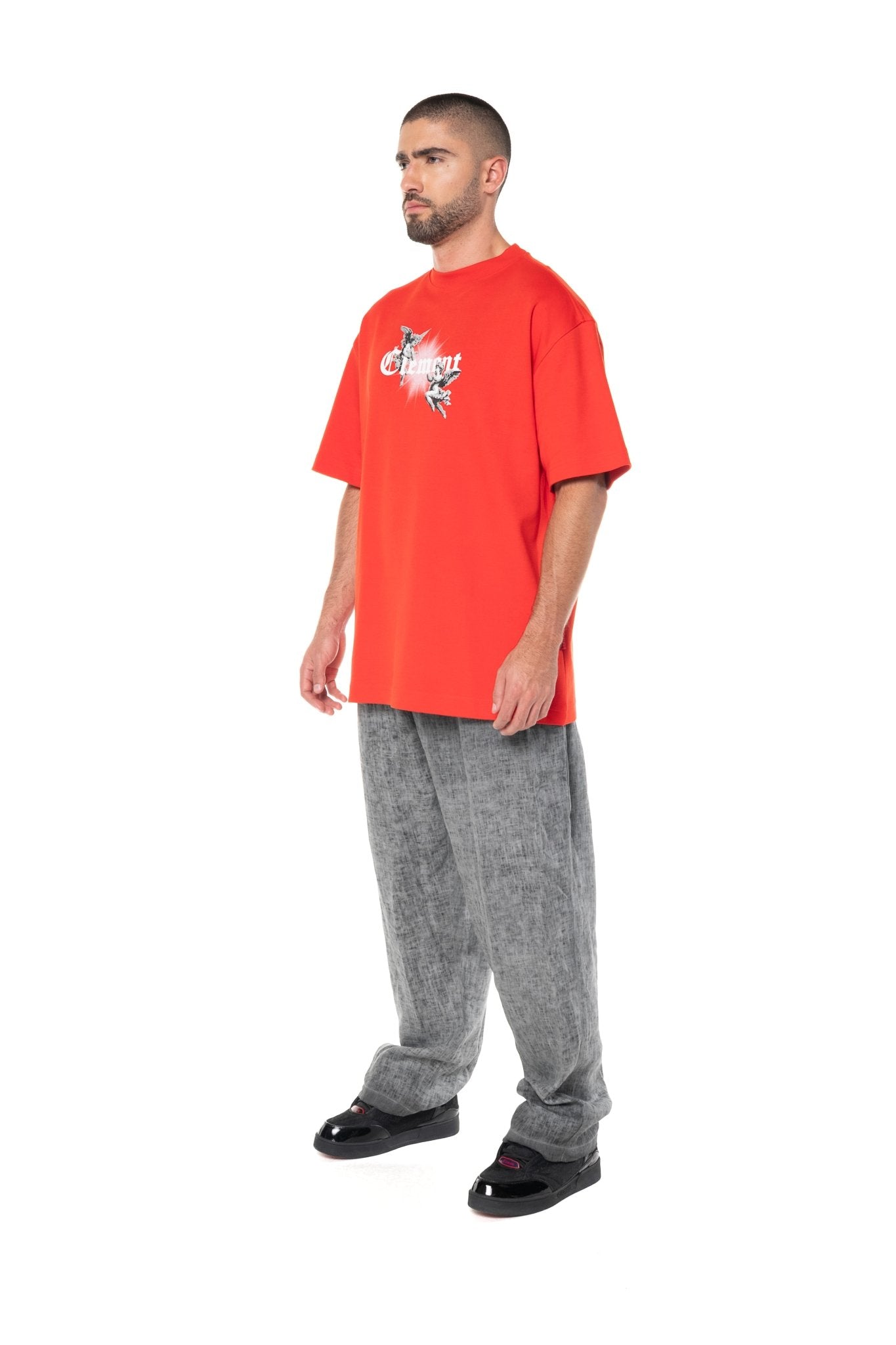 CAMISETA OVERSIZED MASCULINO RIFIORIRE ROJOCLEMONT - Clemont Oficial