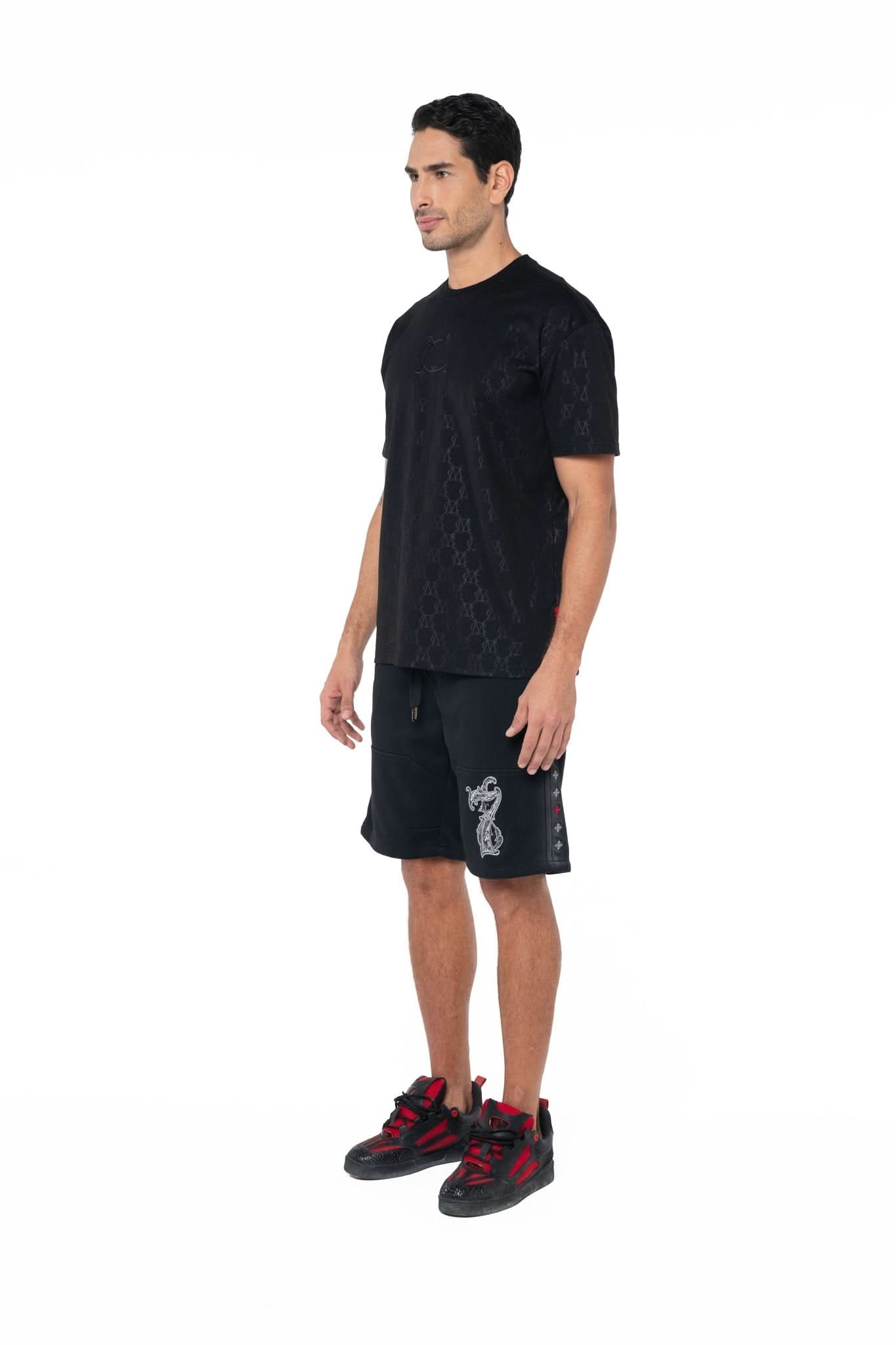 CAMISETA SEMI OVERSIZED MASCULINO ARGILLA NEGRO CLEMONT - Clemont Oficial