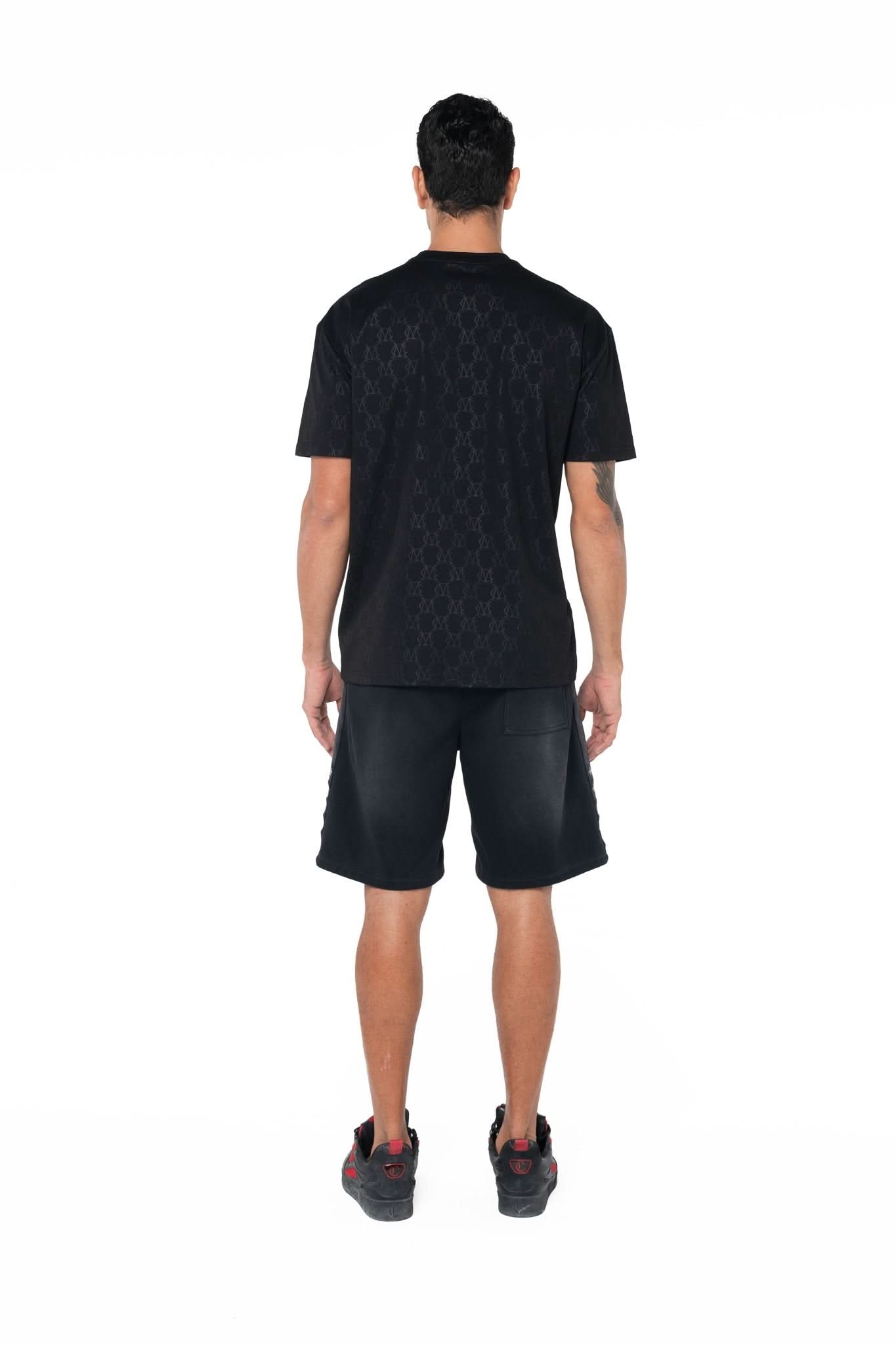 CAMISETA SEMI OVERSIZED MASCULINO ARGILLA NEGRO CLEMONT - Clemont Oficial
