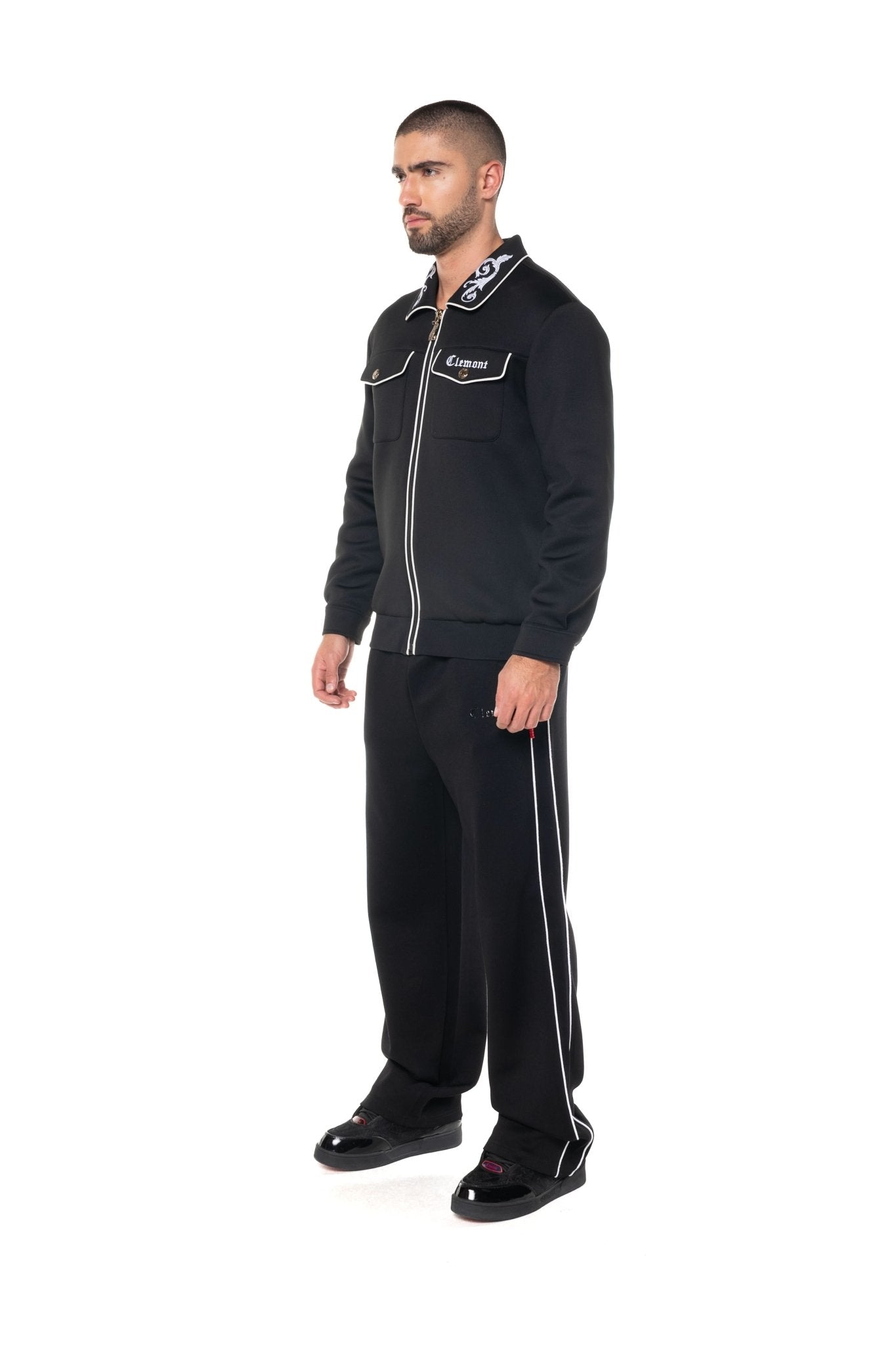 CHAQUETA HOMBRE AMULETO NEGRO CLEMONT - Clemont Oficial