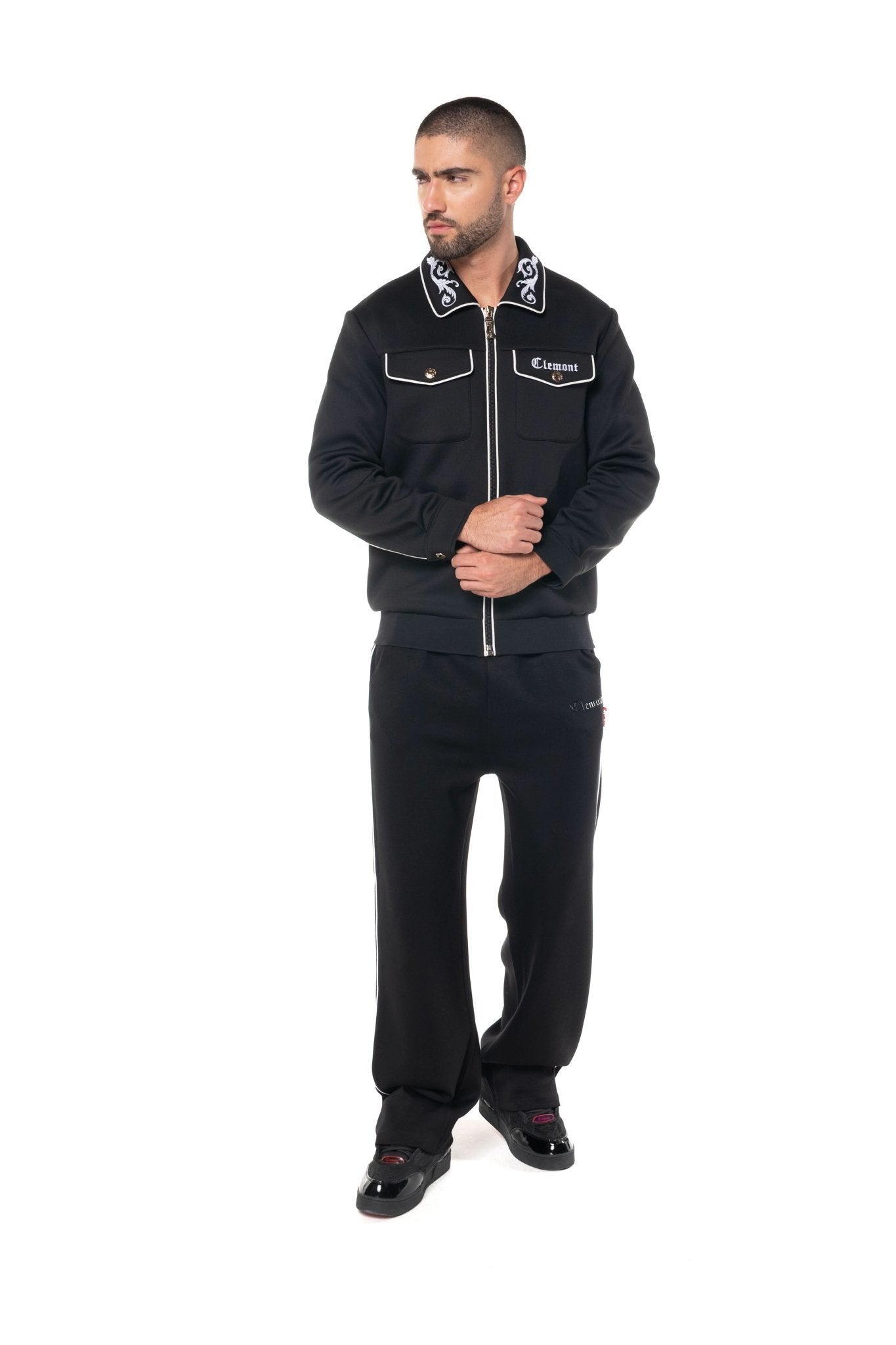 CHAQUETA HOMBRE AMULETO NEGRO CLEMONT - Clemont Oficial