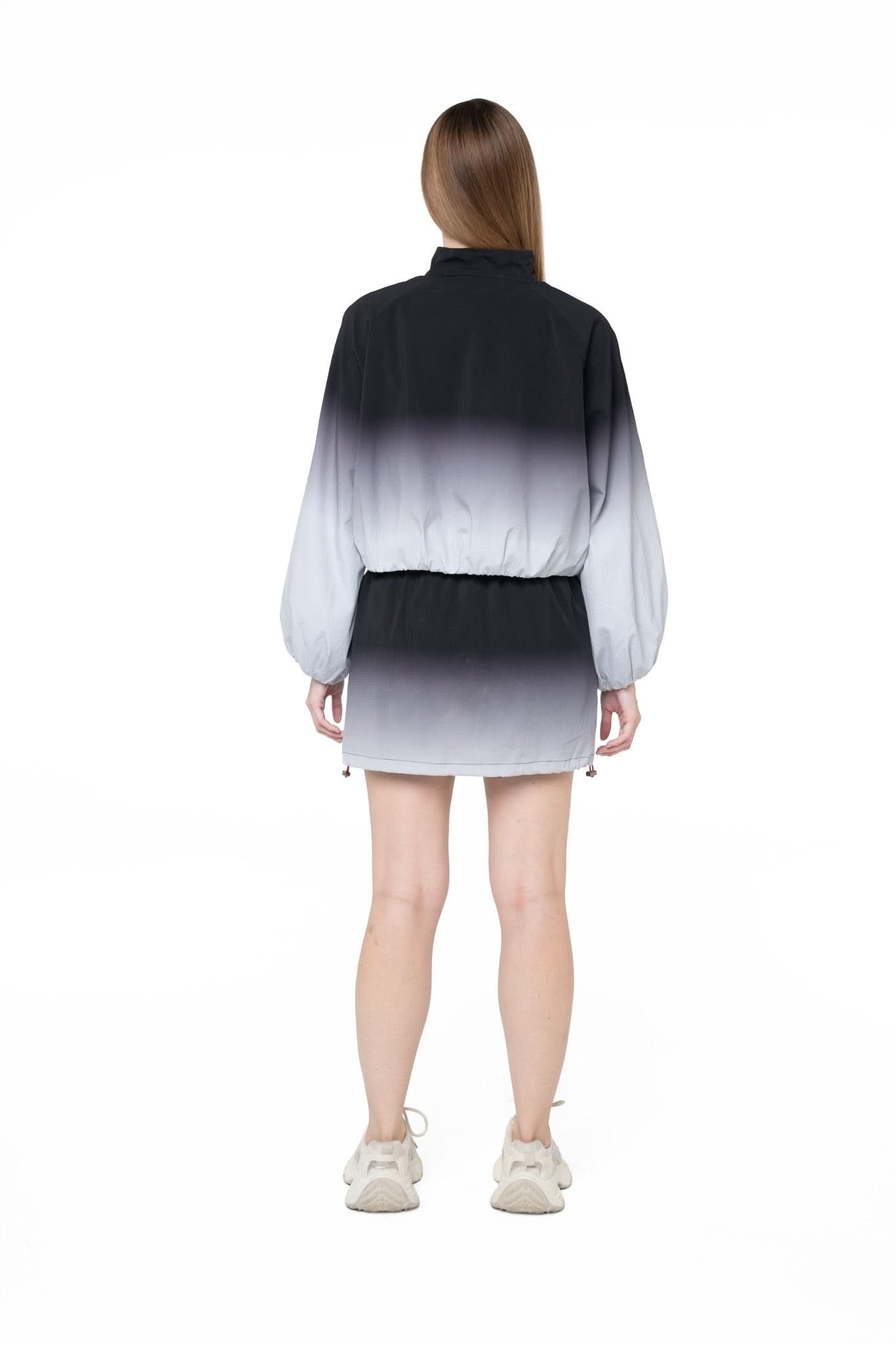CHAQUETA MUJER GEMMA GRIS/NEGRO CLEMONT - Clemont Oficial
