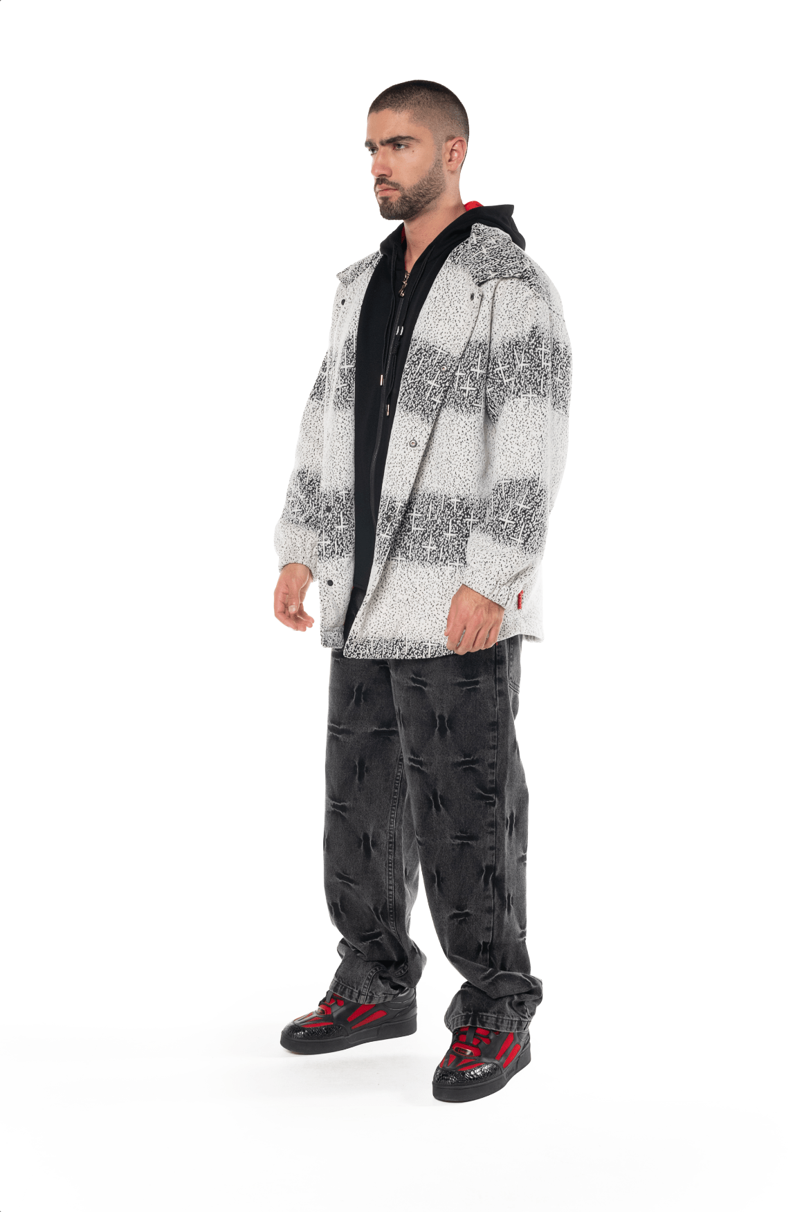 CHAQUETA SESTIERE BLANCO/NEGRO MASCULINO CLEMONT - CLEMONT.CO S.A.S.