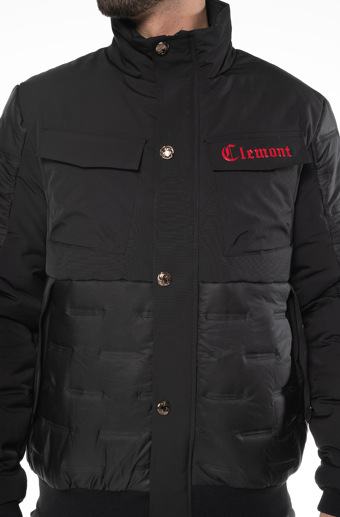 CHAQUETA TRADIMENTO NEGRO MASCULINO CLEMONT - CLEMONT.CO S.A.S.