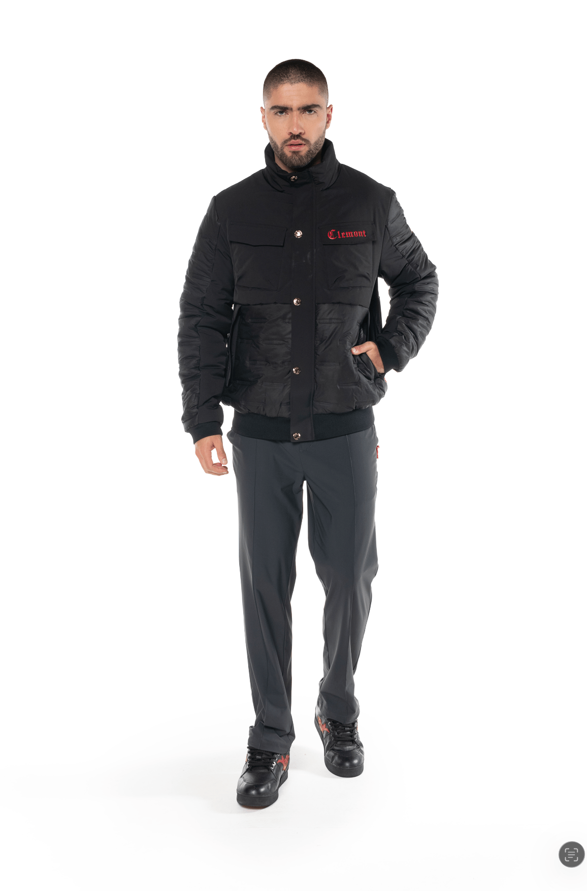 CHAQUETA TRADIMENTO NEGRO MASCULINO CLEMONT - CLEMONT.CO S.A.S.