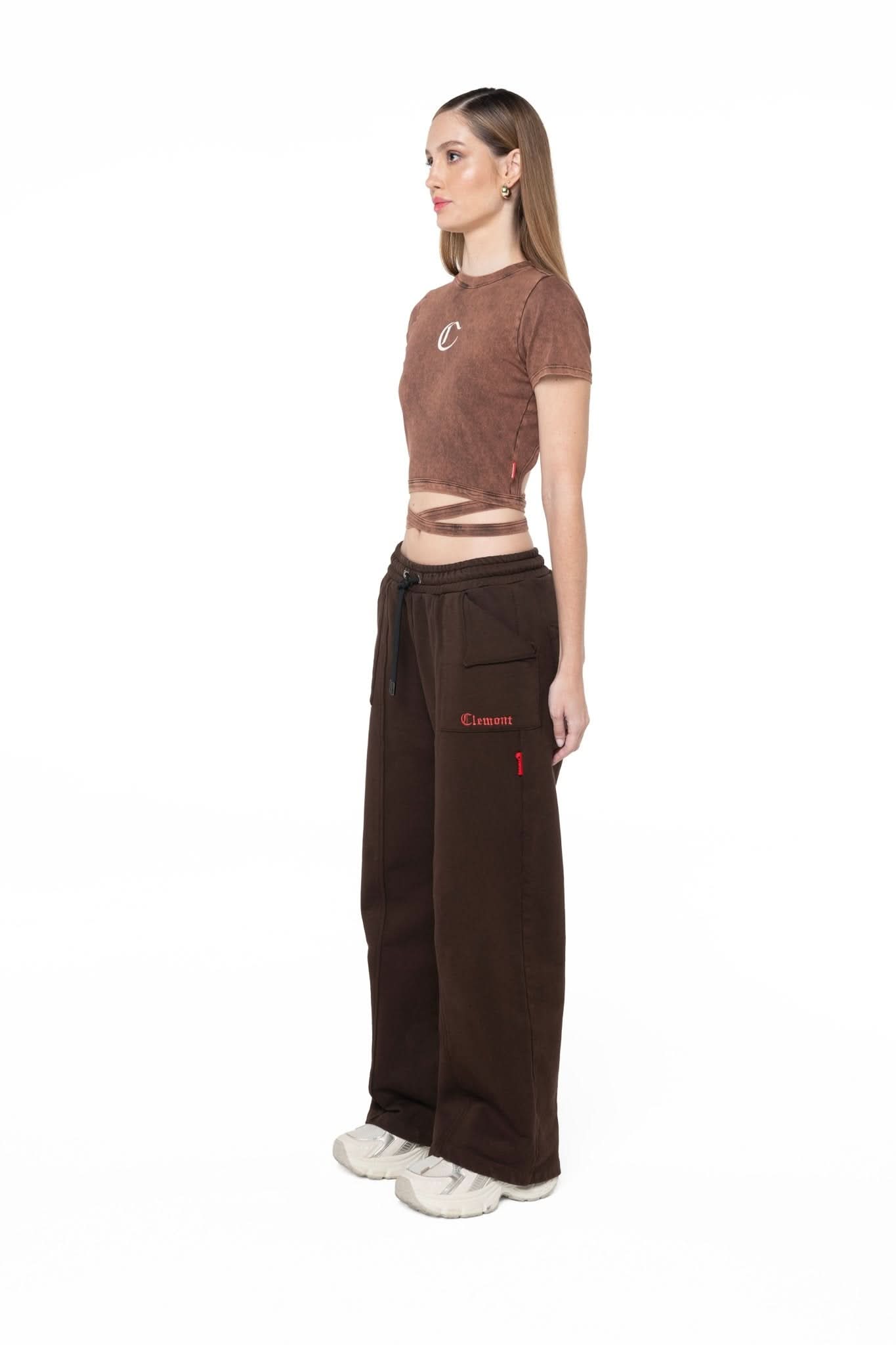 CROP TOP MUJER INGANNARE MOCCA CLEMONT - Clemont Oficial