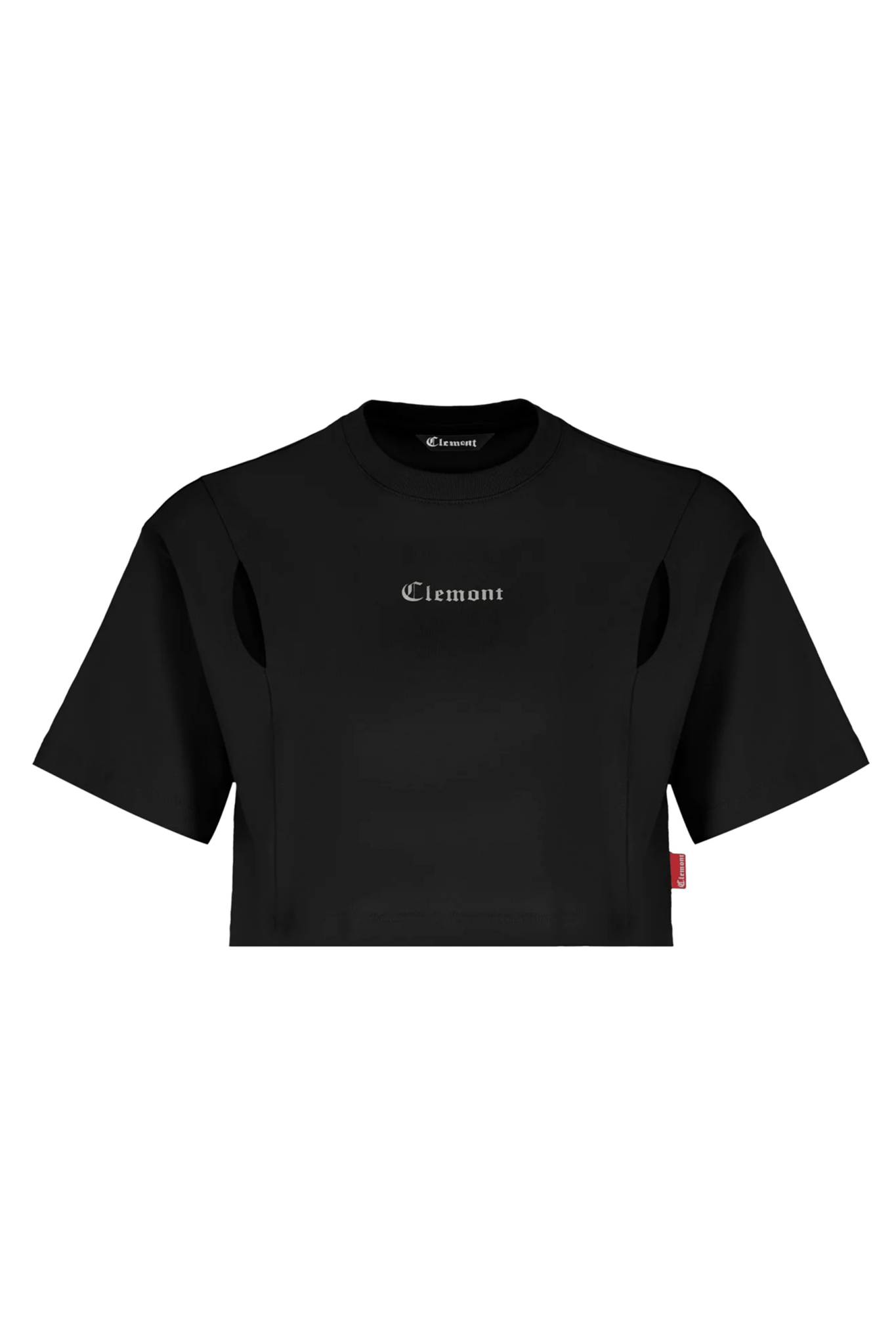 CROP TOP MUJER RAGGIANTE NEGRO CLEMONT - CLEMONT.CO S.A.S.