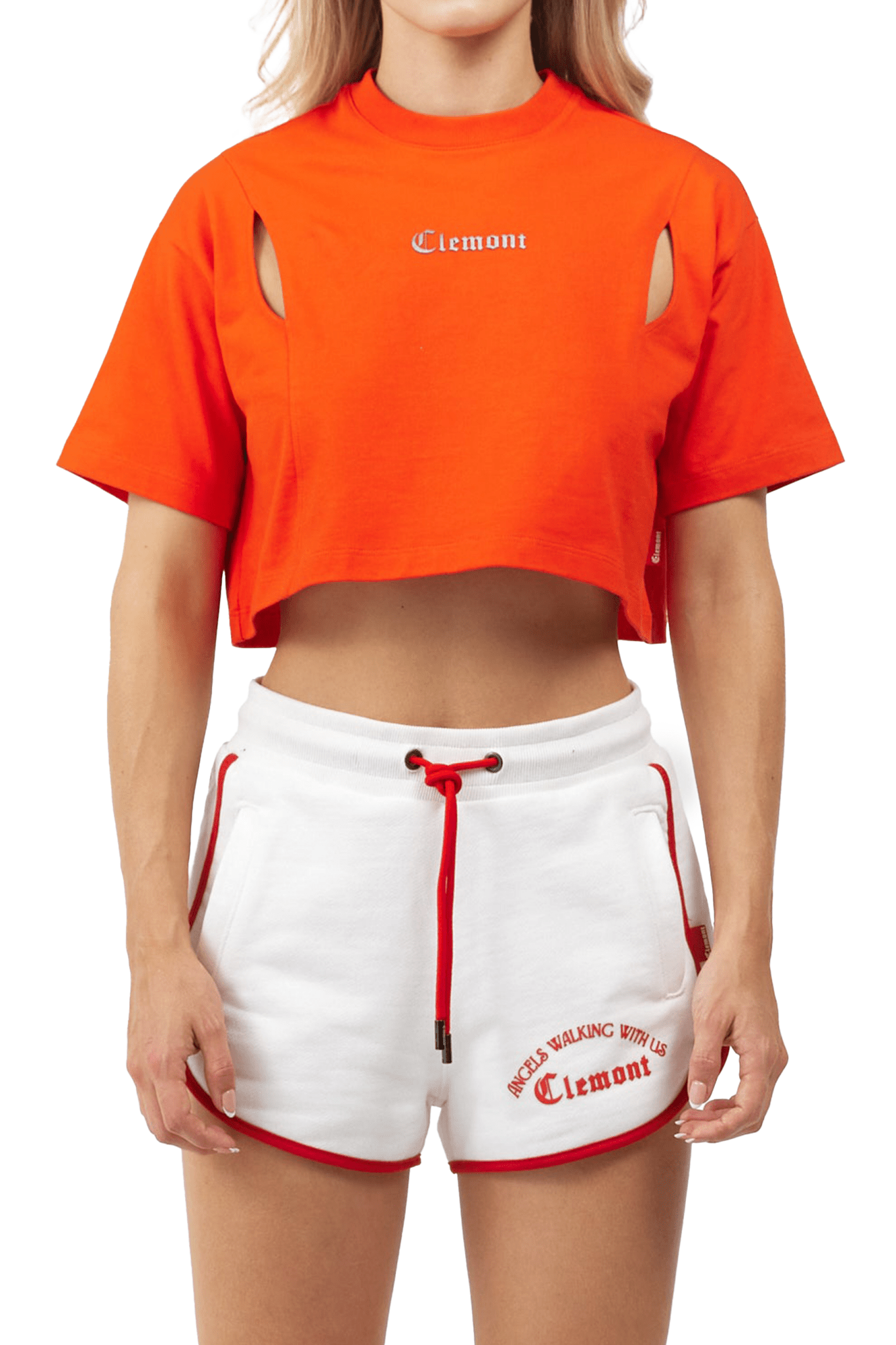 CROP TOP MUJER RAGGIANTE RED CLEMONT - CLEMONT.CO S.A.S.