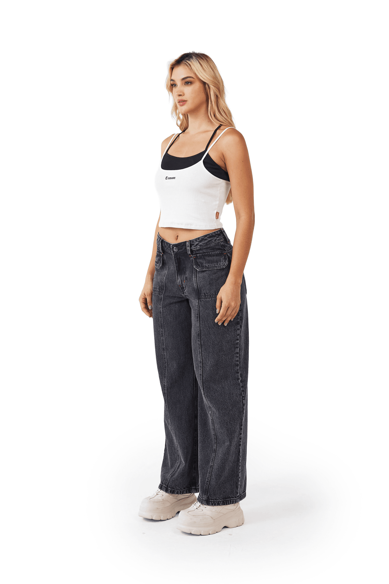 CROP TOP OSCILLARE CREMA CLEMONT - CLEMONT.CO S.A.S.