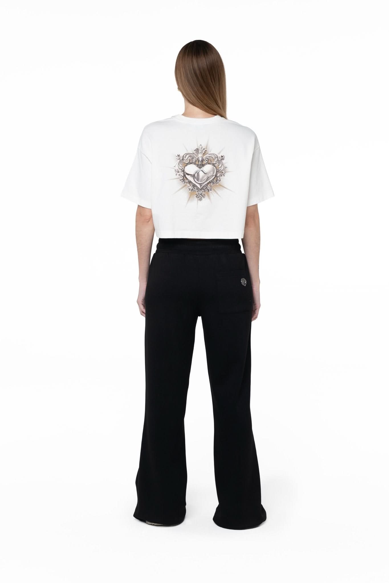 CROP TOP OVERSIZED MUJER RISTORO CREMA CLEMONT - Clemont Oficial