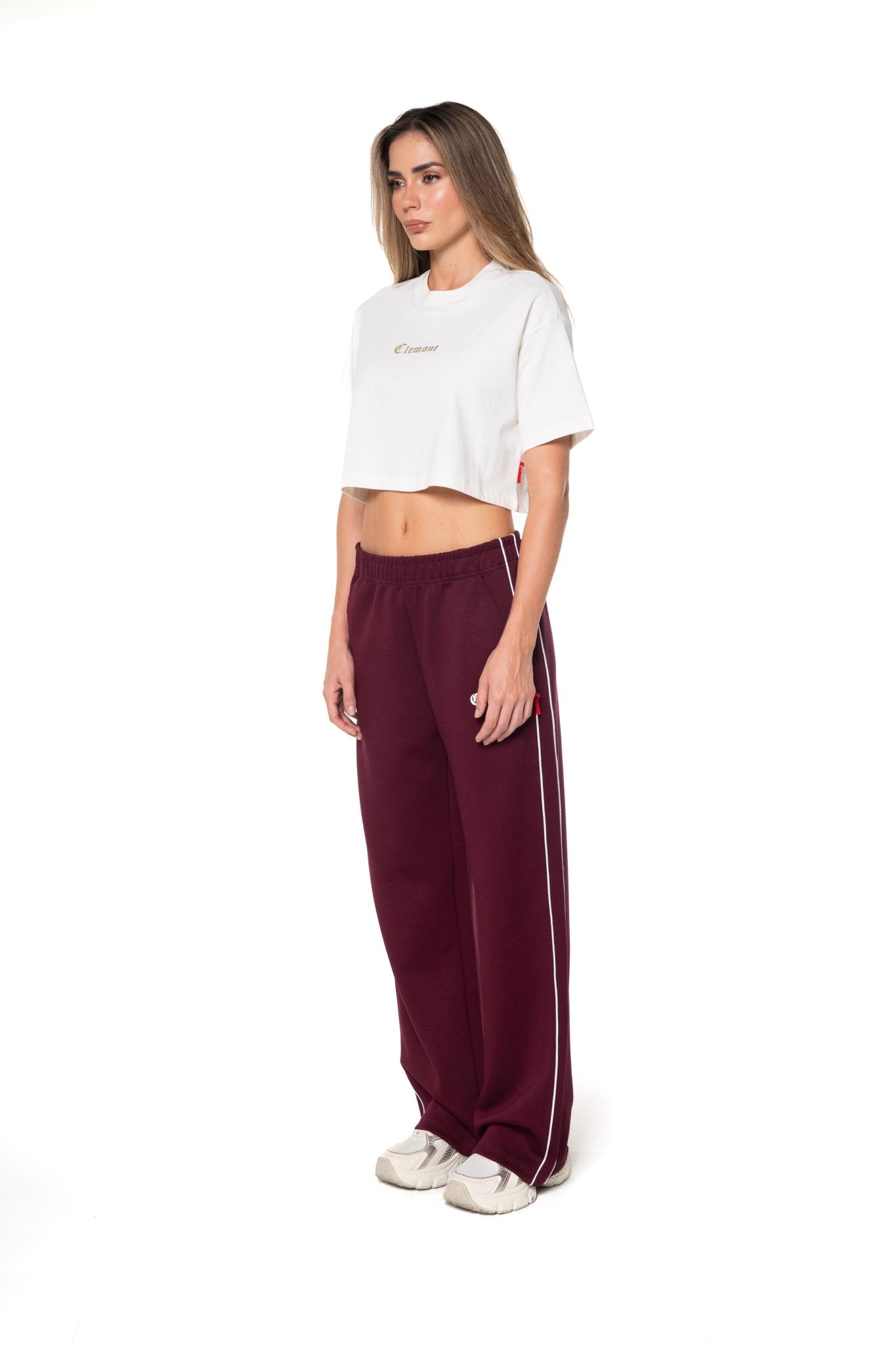 CROP TOP OVERSIZED MUJER RISTORO CREMA CLEMONT - Clemont Oficial