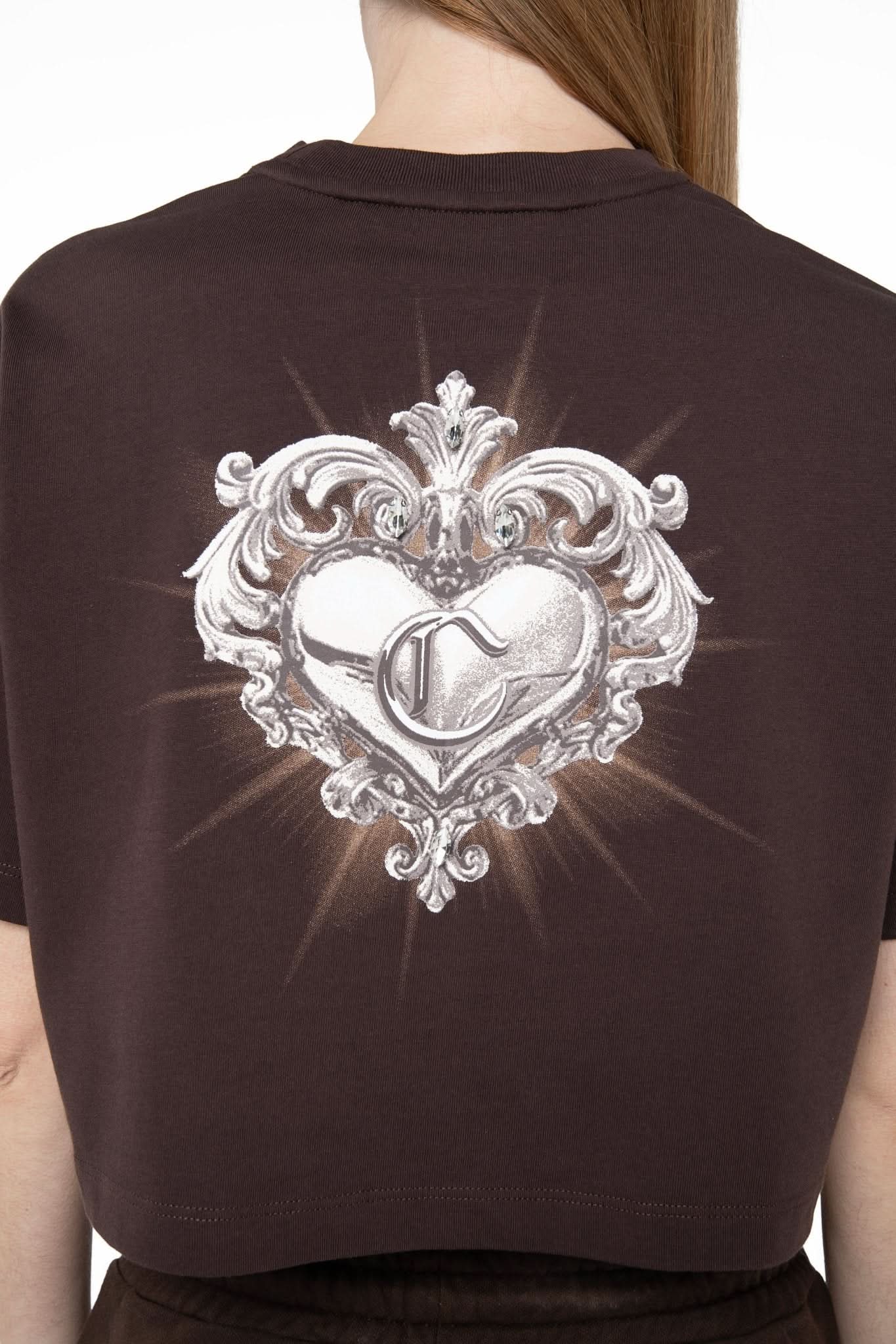 CROP TOP OVERSIZED MUJER RISTORO MOCCA CLEMONT - Clemont Oficial